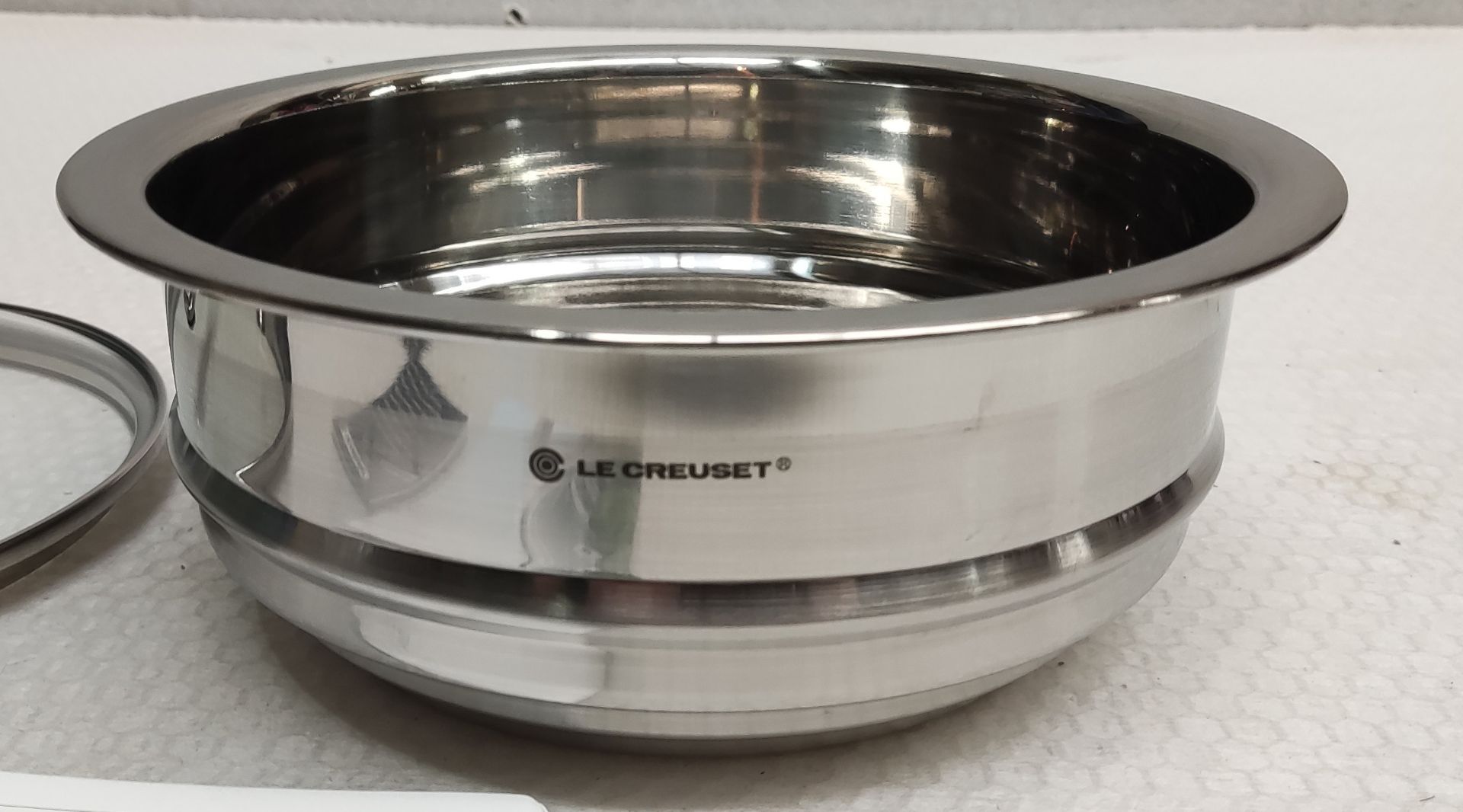 1 x LE CREUSET 3 Ply Multi Steamer With Glass Lid - Boxed - Original RRP £74 - Ref: 2165673/HJL328/ - Image 8 of 10