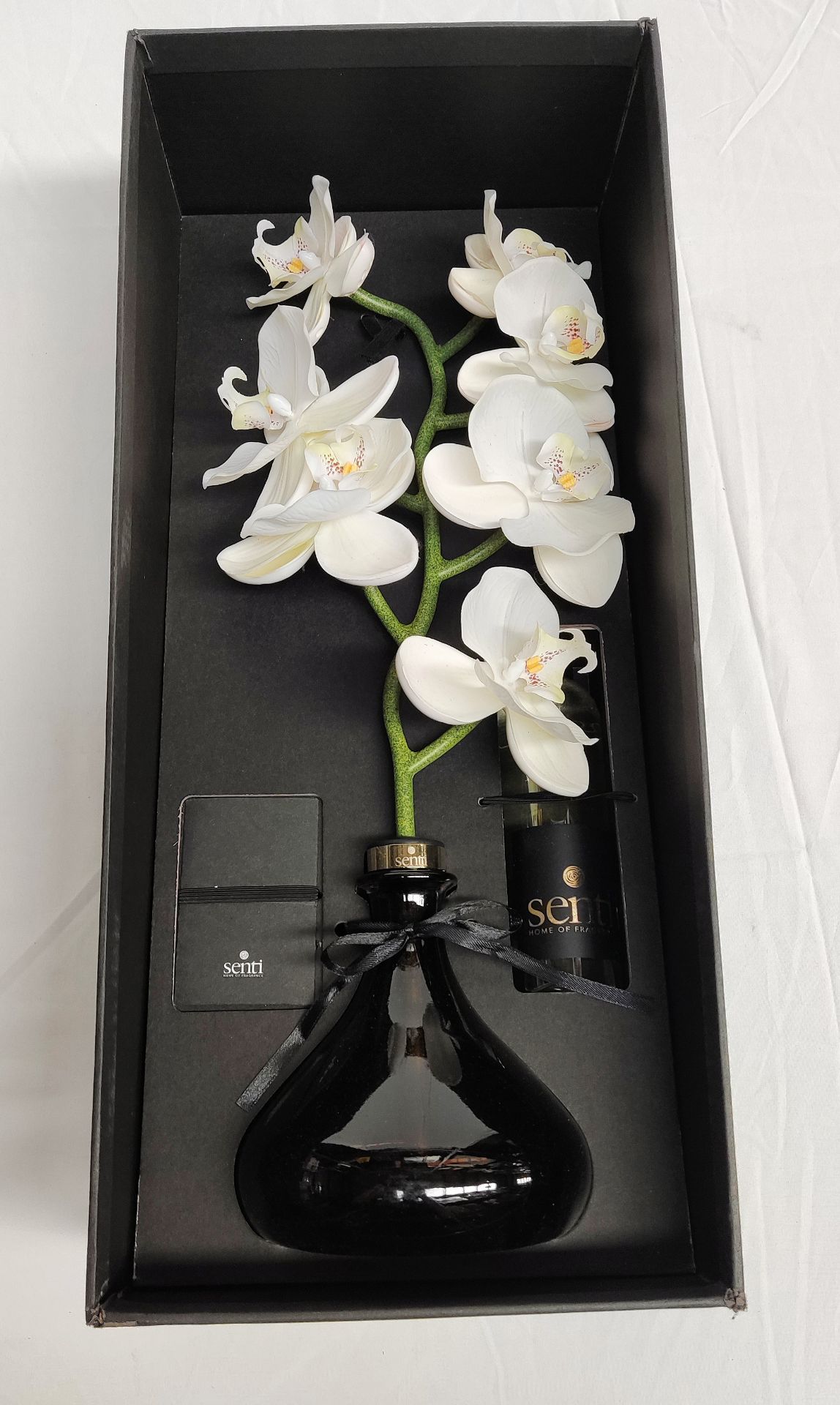 1 x SENTI Fig Fragrance Orchid Diffuser (250ml) With Italian Glass Base - Boxed - Original RRP £ - Image 3 of 18
