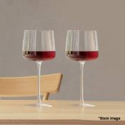 3 x LSA INTERNATIONAL Metropolitan Wine Glasses - 400ml - Boxed - Original RRP £39.95 - Ref: