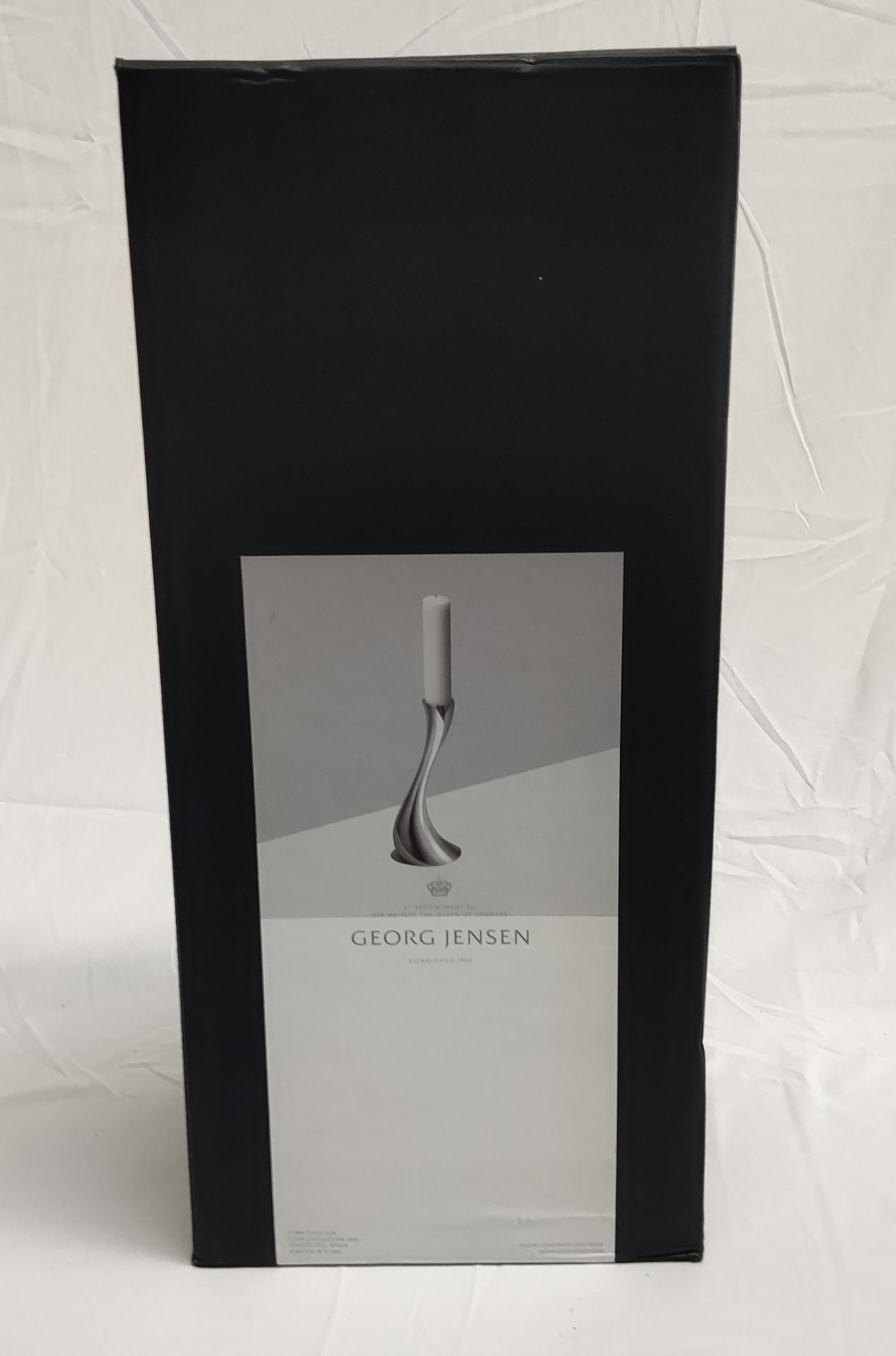 1 x GEORG JENSEN Соbra Collection Floor Candleholder, Small In Stainless Steel With A Mirror - Image 2 of 20