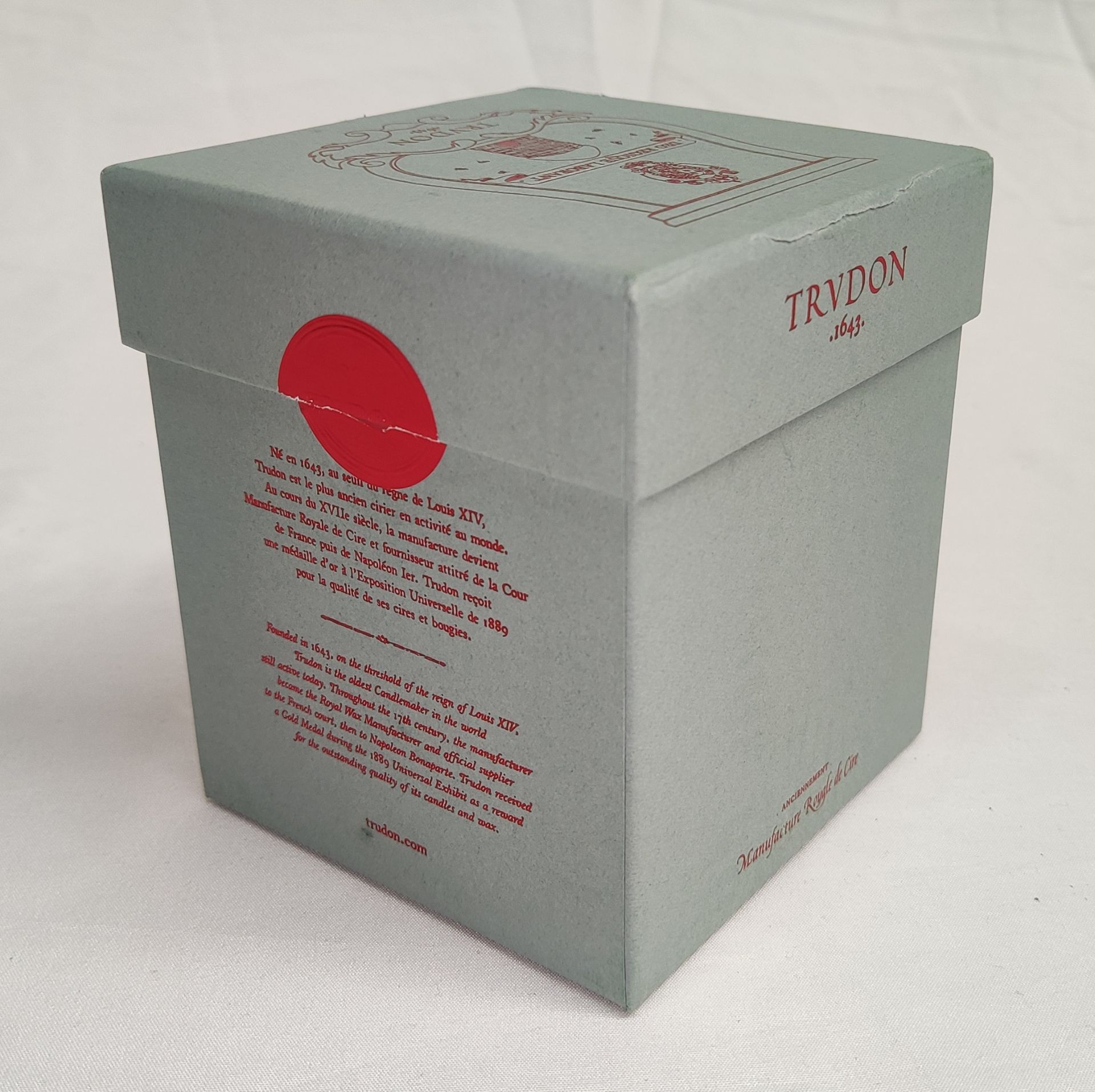 1 x TRUDON Ernesto 270G Candle - Boxed - Original RRP £90 - Ref: 2559342/HJL409/C27/07-23 - - Image 11 of 16