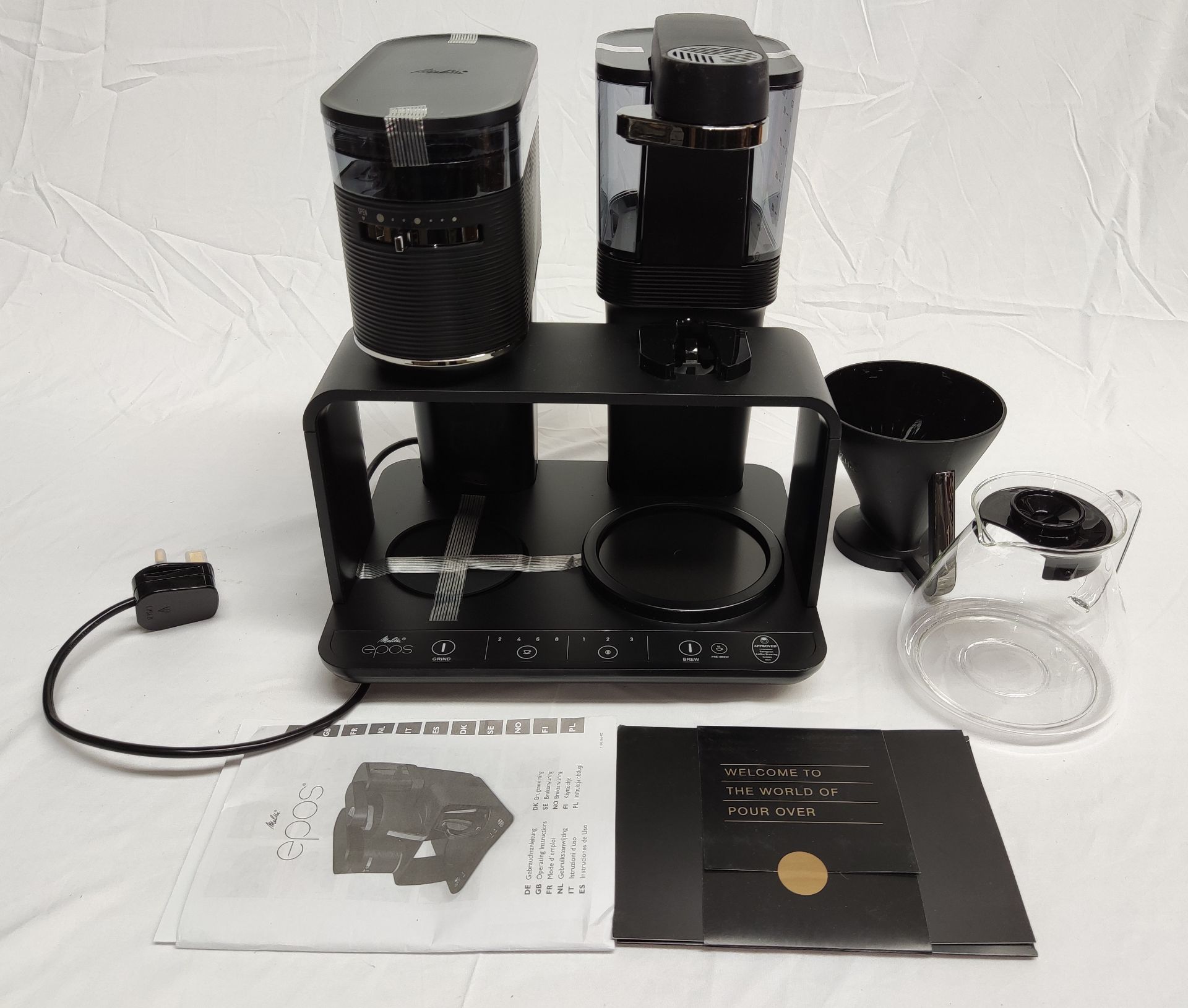 1 x MELITTA Epos Coffee Machine With Grinder - Boxed - Original RRP £399 - Ref: 7129012/HJL350/C19/ - Image 3 of 14