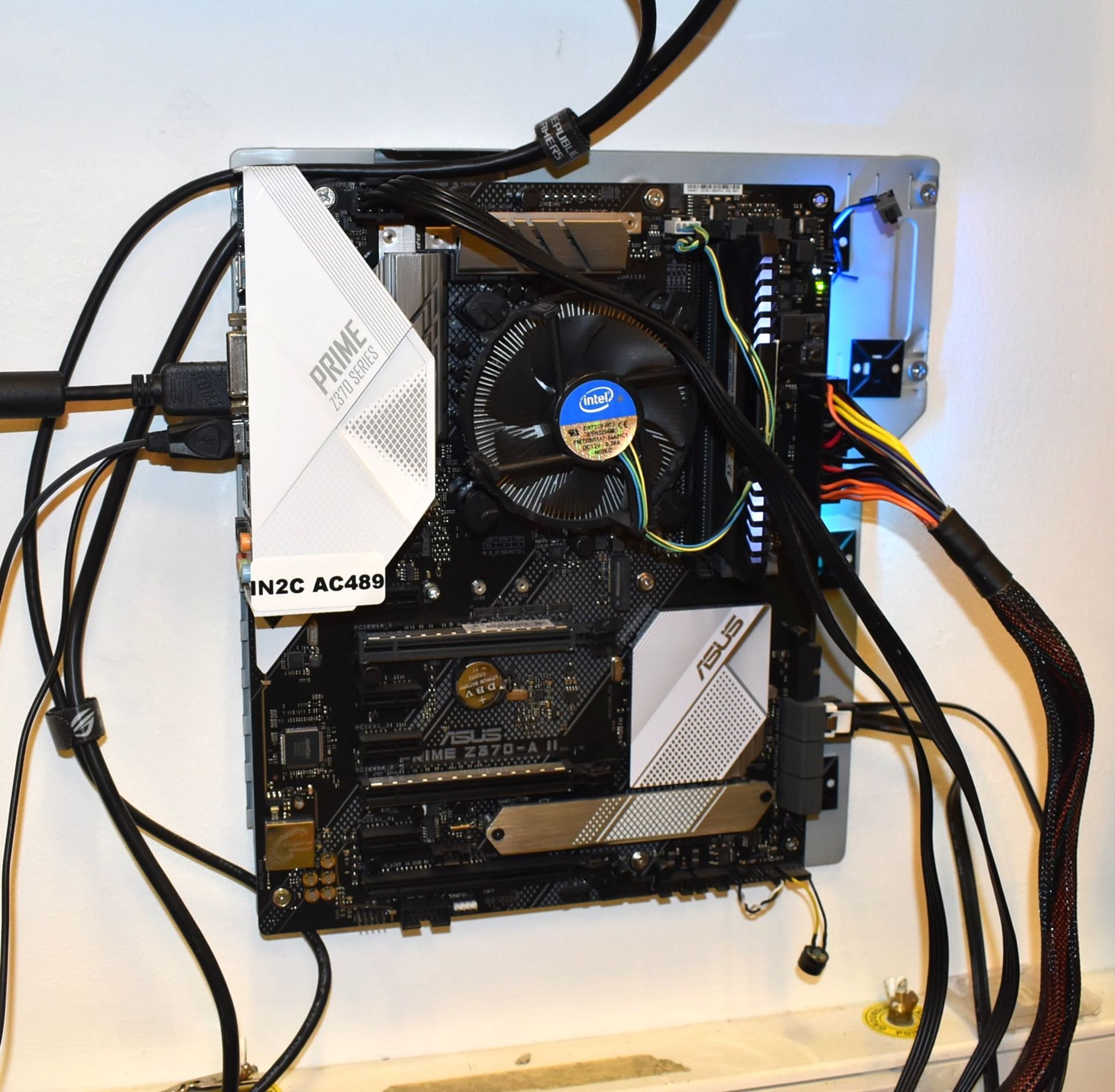 1 x Test Bench PC Components Including an Asus Prime Z370-A II Motherboard & Intel i3-8100 CPU - Image 17 of 18