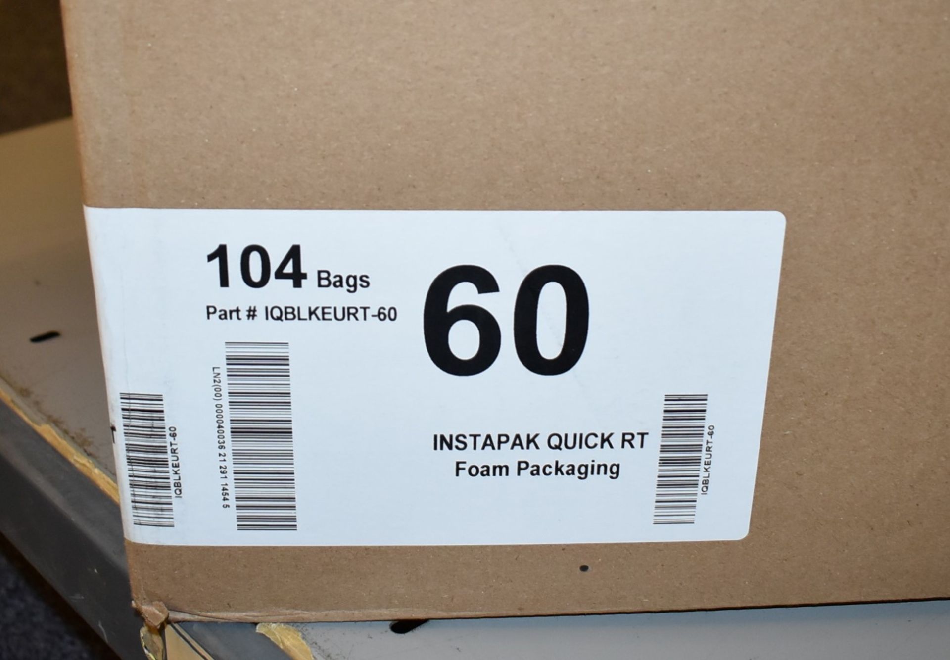 104 x Sealed Air Instapak Quick RT60 Foam Cushioning Bags - Bag Size: 460 x 610 mm - New Boxed Stock - Image 2 of 2