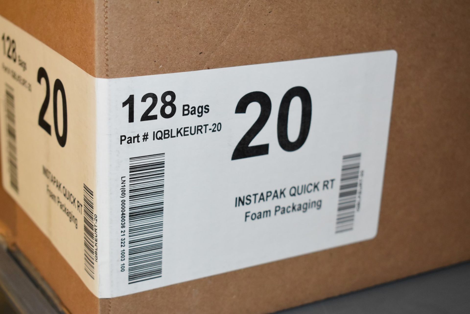 128 x Sealed Air Instapak Quick RT20 Foam Cushioning Bags - Bag Size: 460 x 460 mm - New Boxed Stock - Image 2 of 2