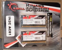 1 x G.Skill Ripjaws Laptop Ram Pack - 16GB DDR3L-1866 1.35V - New Boxed Stock - Ref: AC81 GFMR