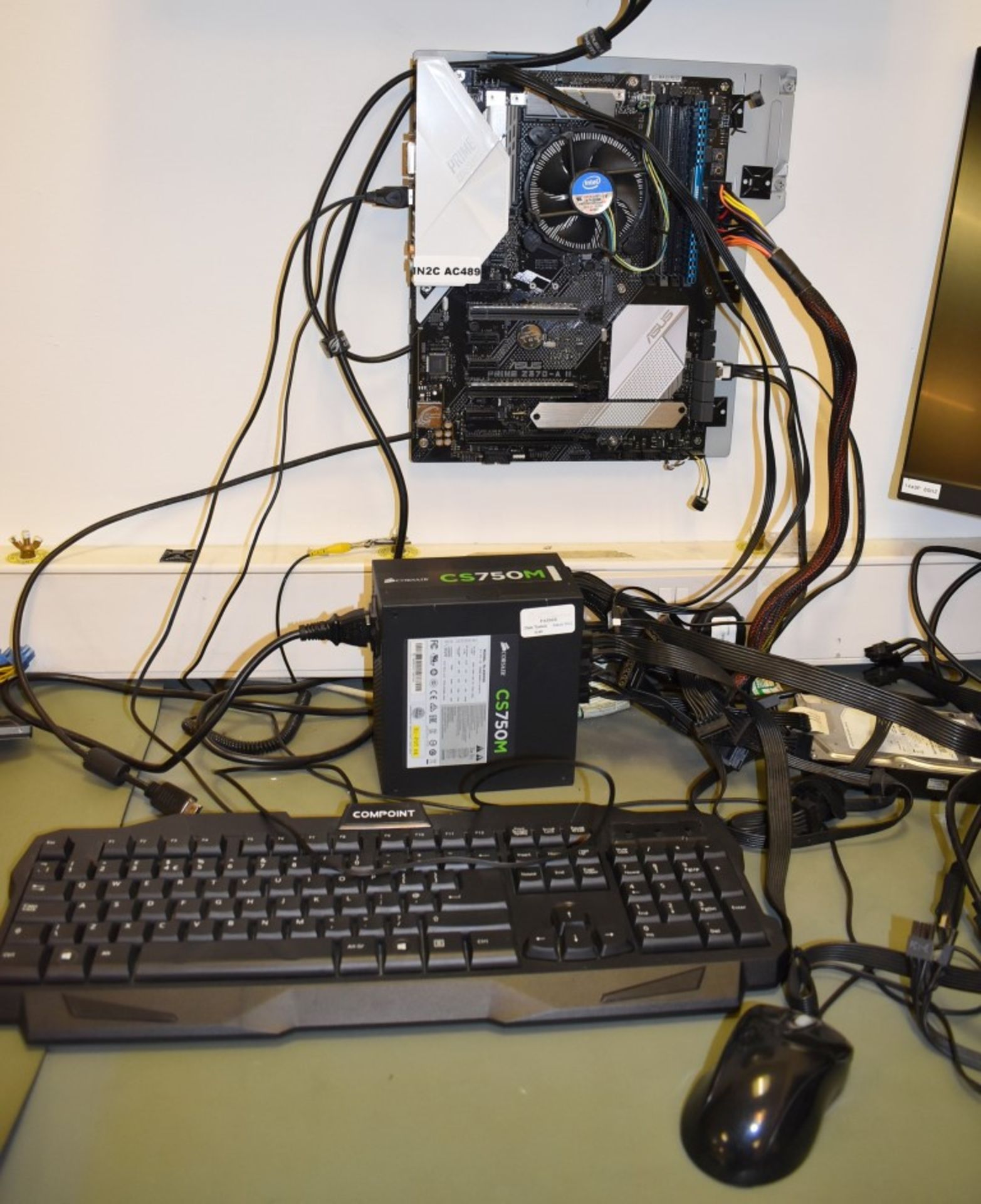 1 x Test Bench PC Components Including an Asus Prime Z370-A II Motherboard & Intel i3-8100 CPU - Image 9 of 18