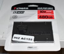 1 x Kingston A400 Solid State 480gb SSD Hard Drive - New Boxed Stock