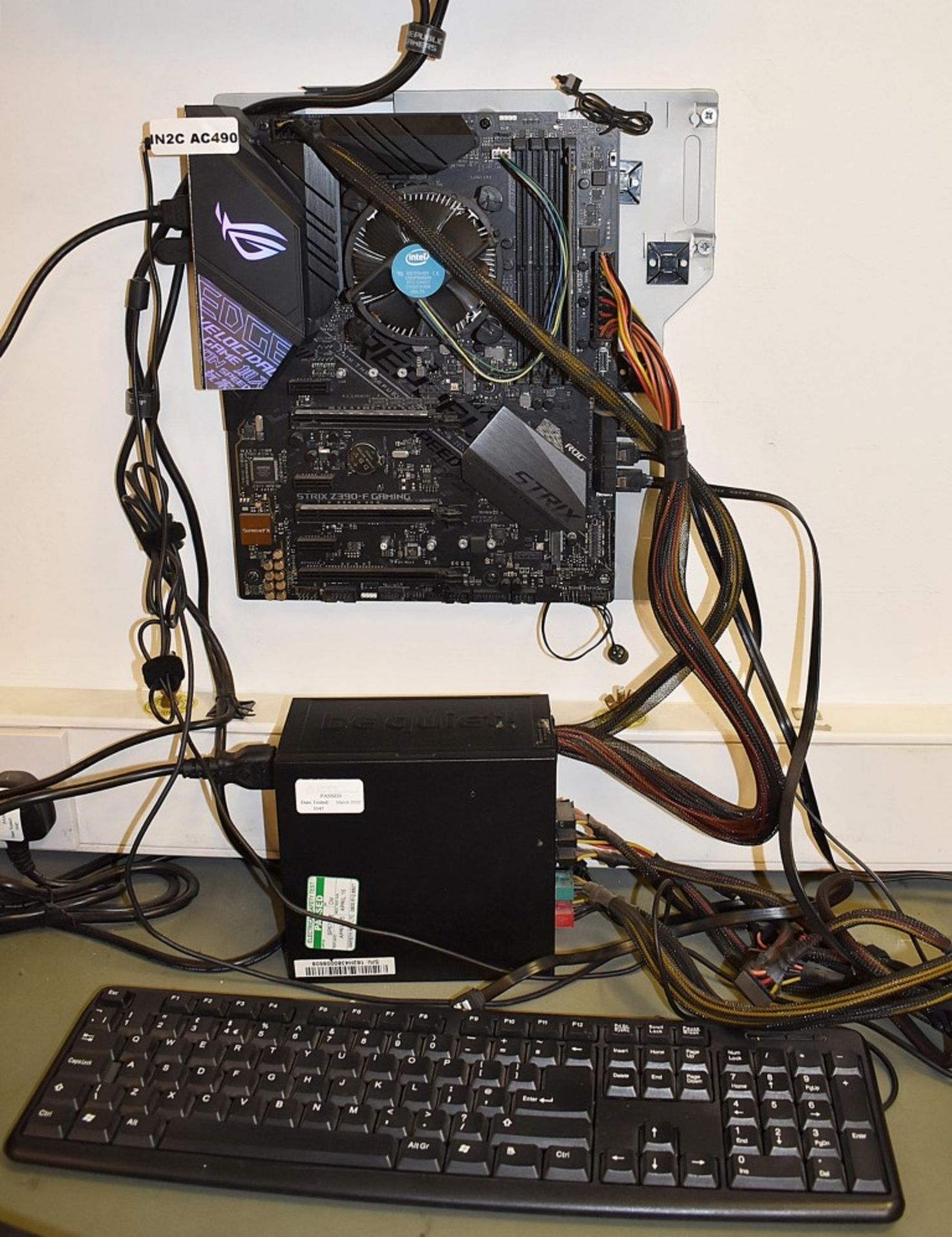 1 x Test Bench PC Components Including an Asus Strix Z390-F Gaming Motherboard & i3-8100 CPU - Image 17 of 17