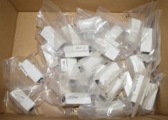 50 x EssCable UT-250E CAT5e Unshielded RJ45 Straight Through Couplers - New in Packets - RRP £