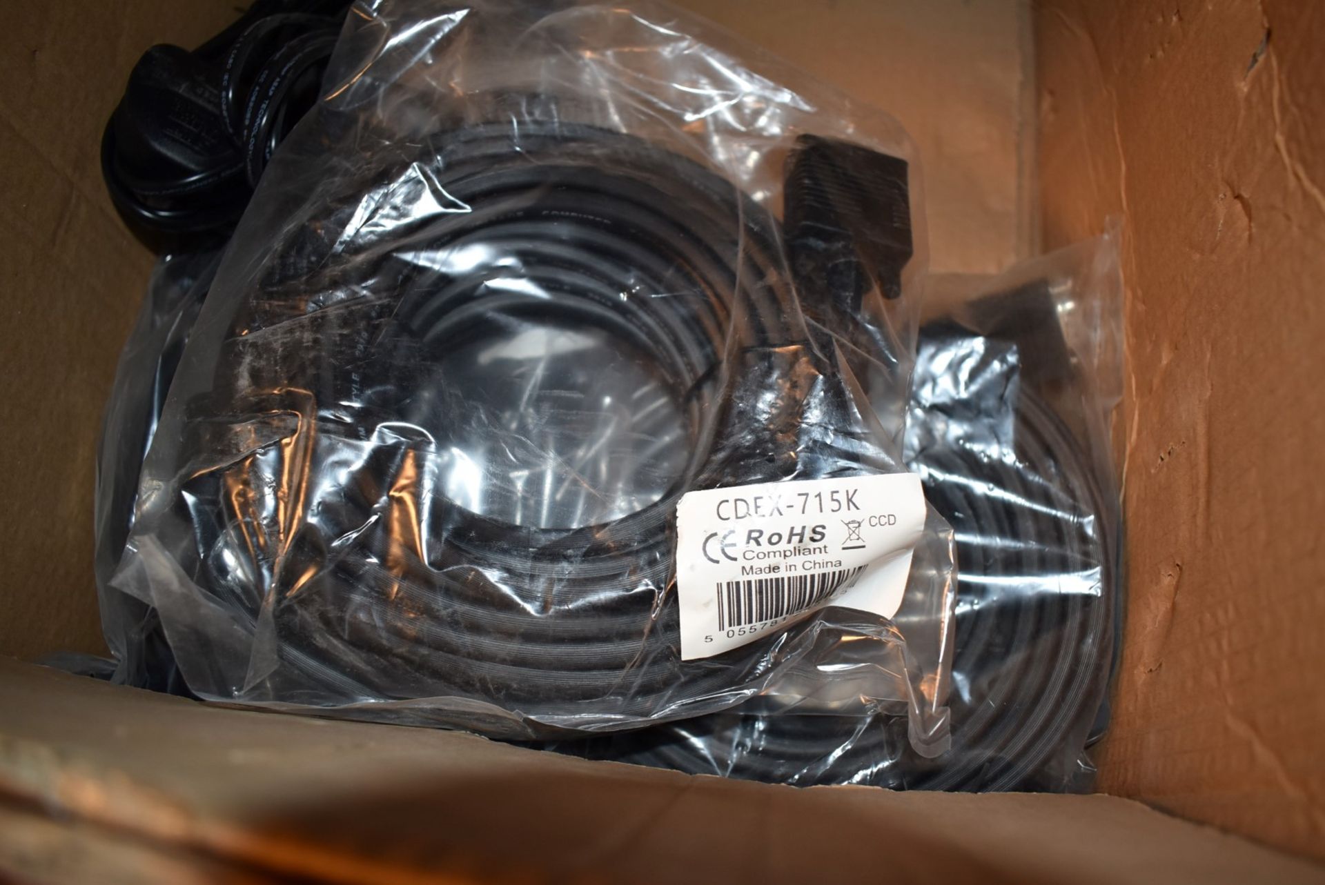 1 x Assorted Job Lot of Various Cables - New Stock in Packets - Ref: AC121 GFMR - CL646 - - Image 5 of 7