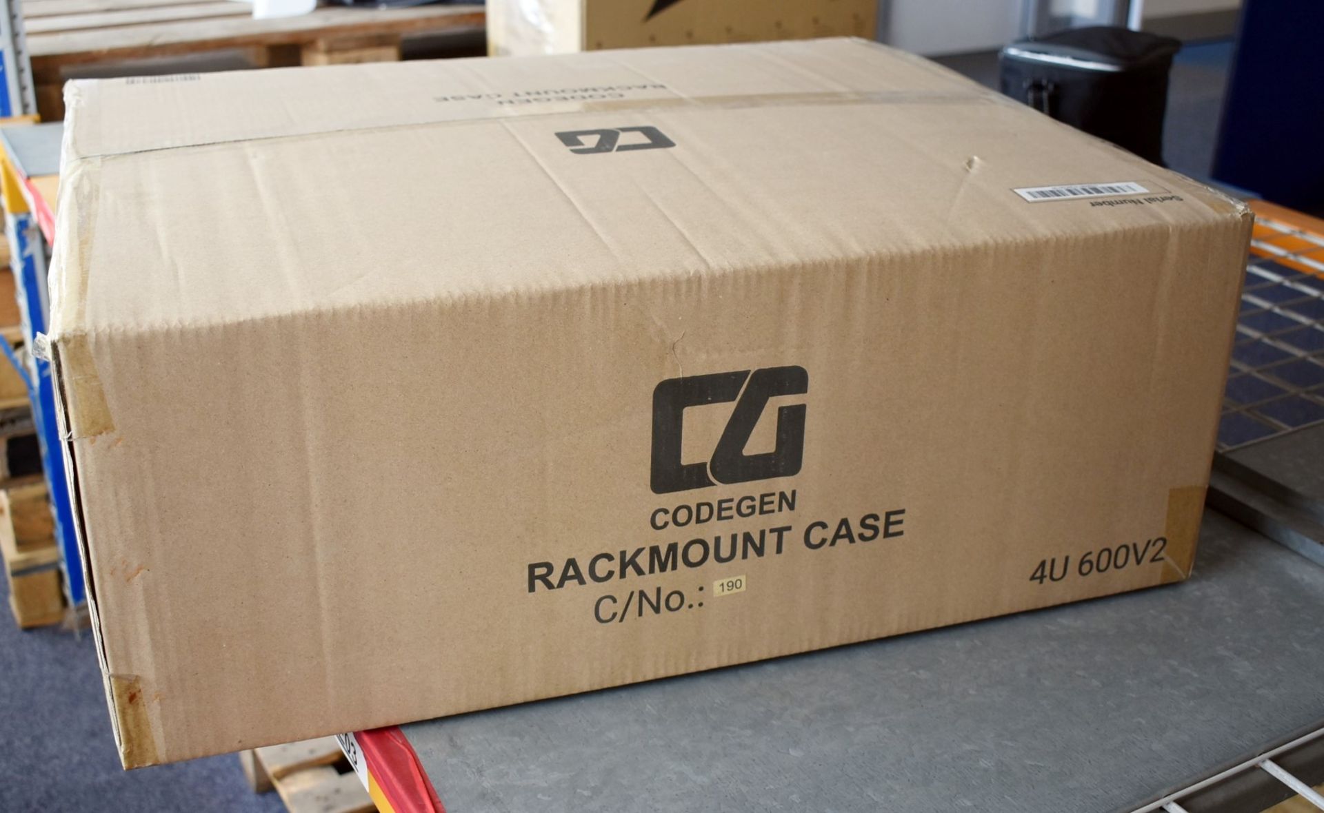 1 x CodeGen 4U Rugged Short Rackmount PC Server Chassis - New Boxed Stock - Model 600v2 - RRP £120 - Image 3 of 4