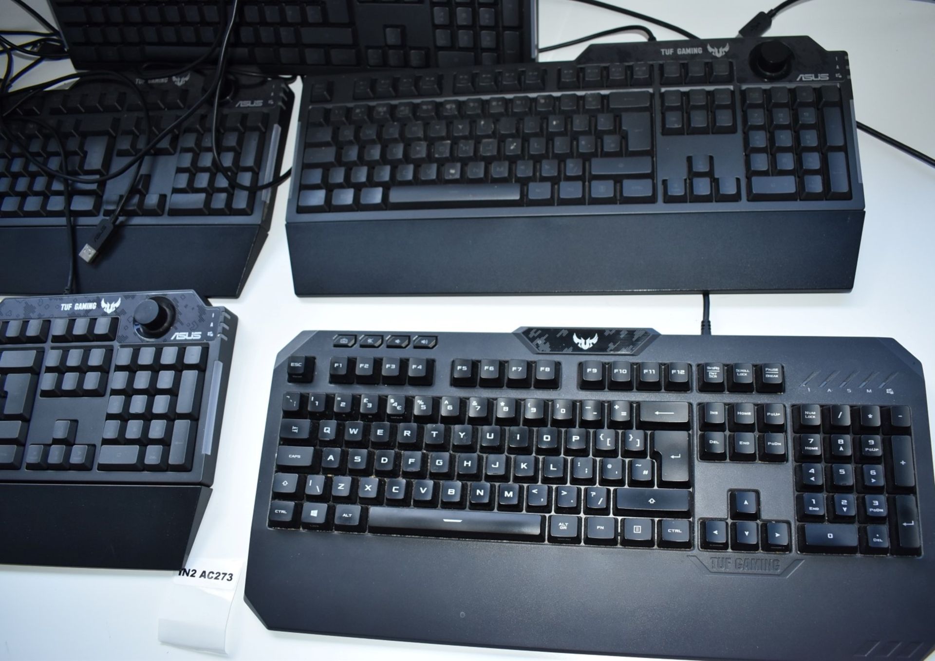 5 x Asus TUF K1 RGB Gaming Keyboards - Office Use Only - Image 3 of 6