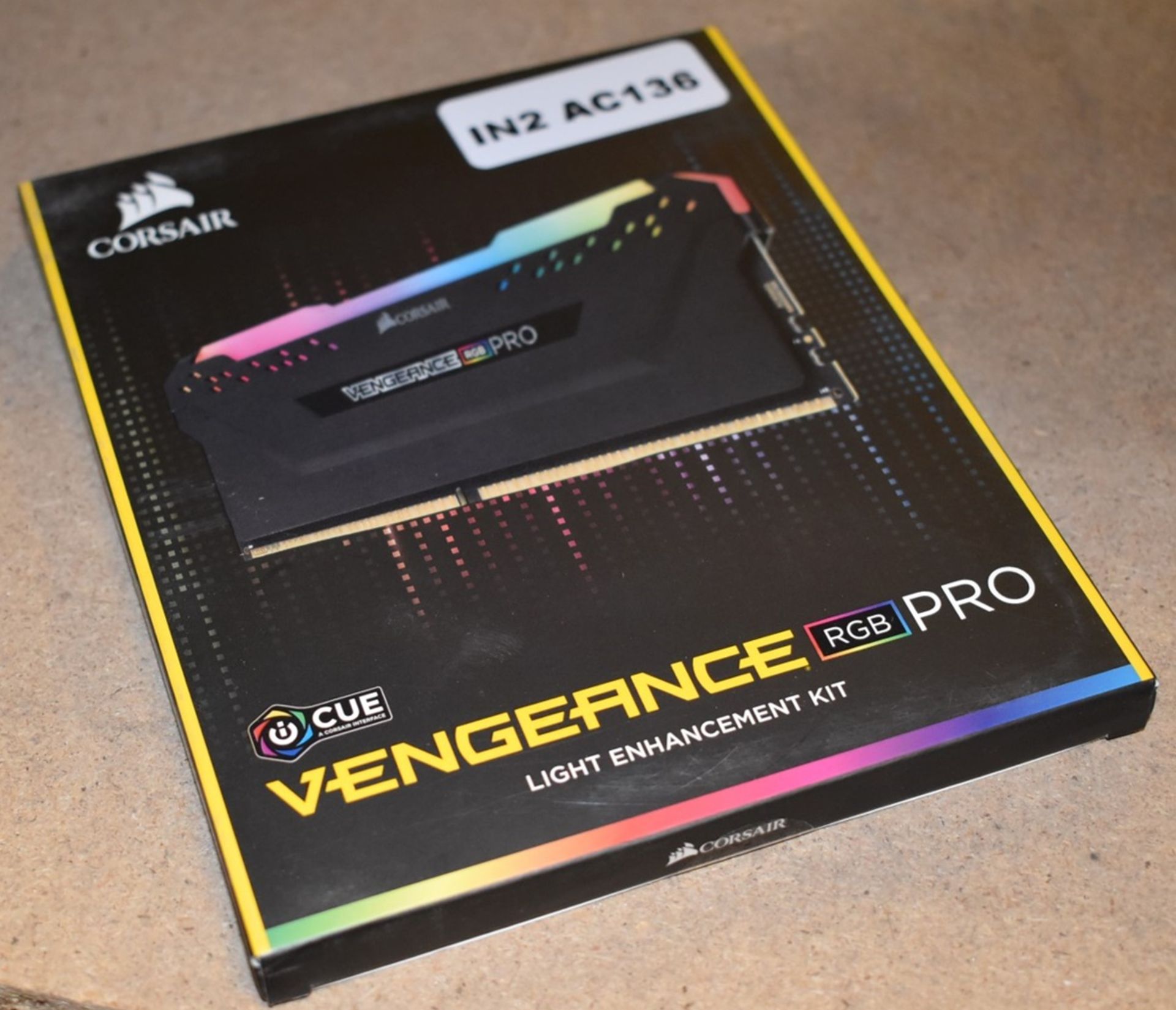 1 x Corsair CMWLEKIT2 Vengeance RGB PRO DDR4 Light Enhancement Kit - New Boxed Stock