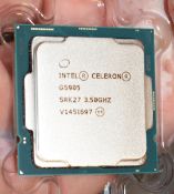 1 x Intel Celeron G5905 10th Gen 3.5Ghz LGA1200 Dual Core Processor - New and Unused