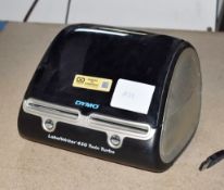1 x Dymo Thermal Label Printer - Model LabelWriter 450 Twin - Includes Part Used Roll of Labels