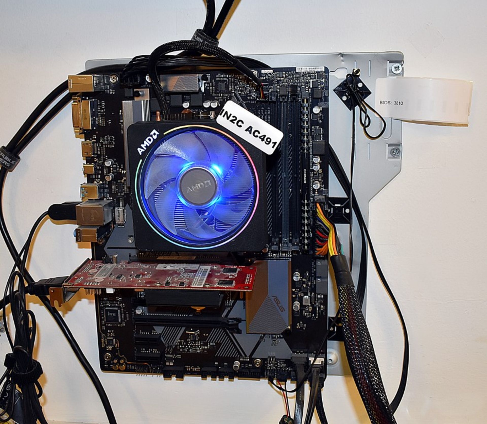 1 x Test Bench PC Components Including an Asus Prime B450-Plus Motherboard & Ryzen 3600XT CPU - Image 19 of 20