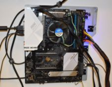 1 x Test Bench PC Components Including an Asus Prime Z370-A II Motherboard & Intel i3-8100 CPU