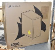 1 x Corsair 4000D Mid Tower PC Case With Tempered Glass Side Panel - New Boxed Stock