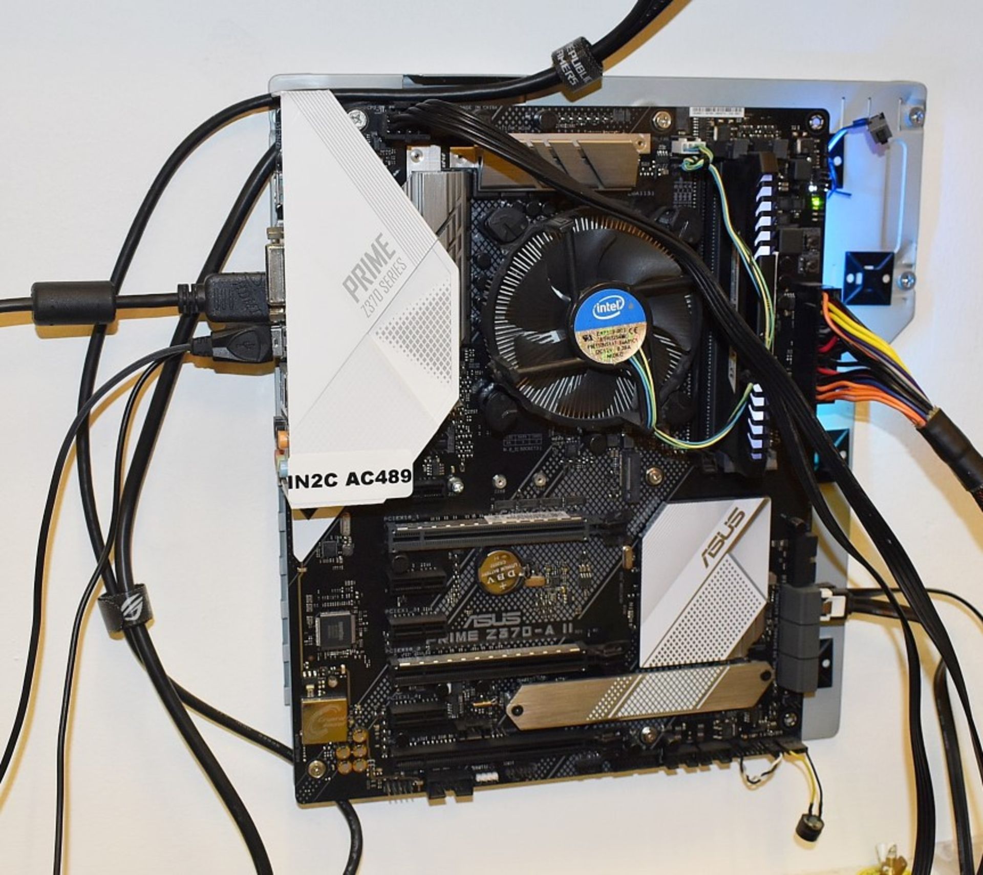 1 x Test Bench PC Components Including an Asus Prime Z370-A II Motherboard & Intel i3-8100 CPU - Image 12 of 18