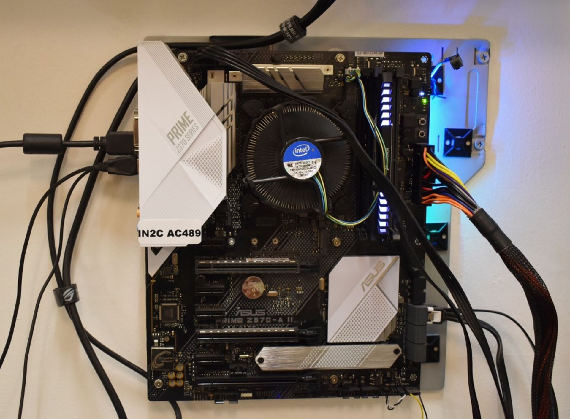 1 x Test Bench PC Components Including an Asus Prime Z370-A II Motherboard & Intel i3-8100 CPU - Image 15 of 18