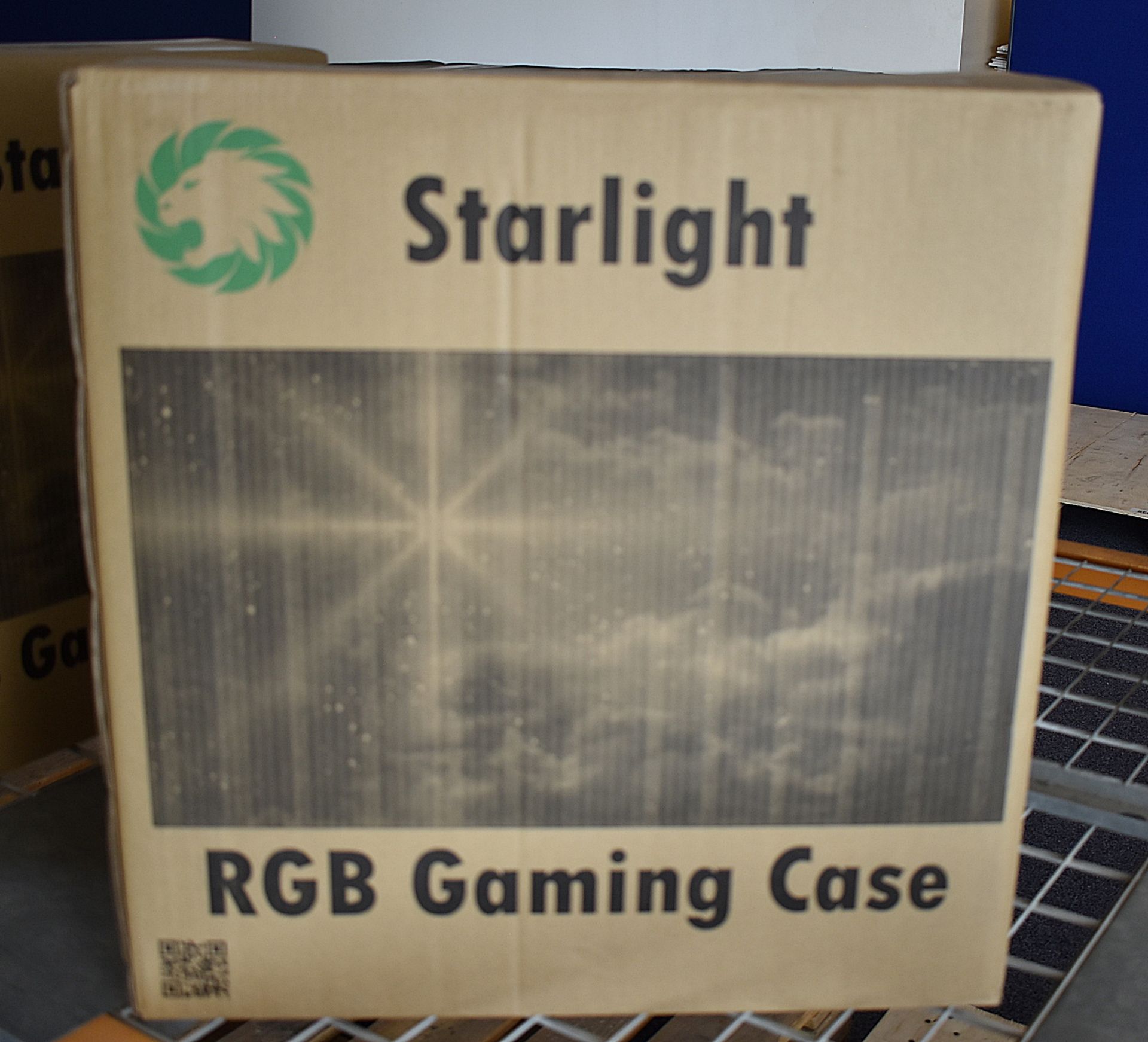 1 x GameMax StarLight ATX Tower PC Gaming Case With Tempered Glass Side Panel - New Boxed Stock