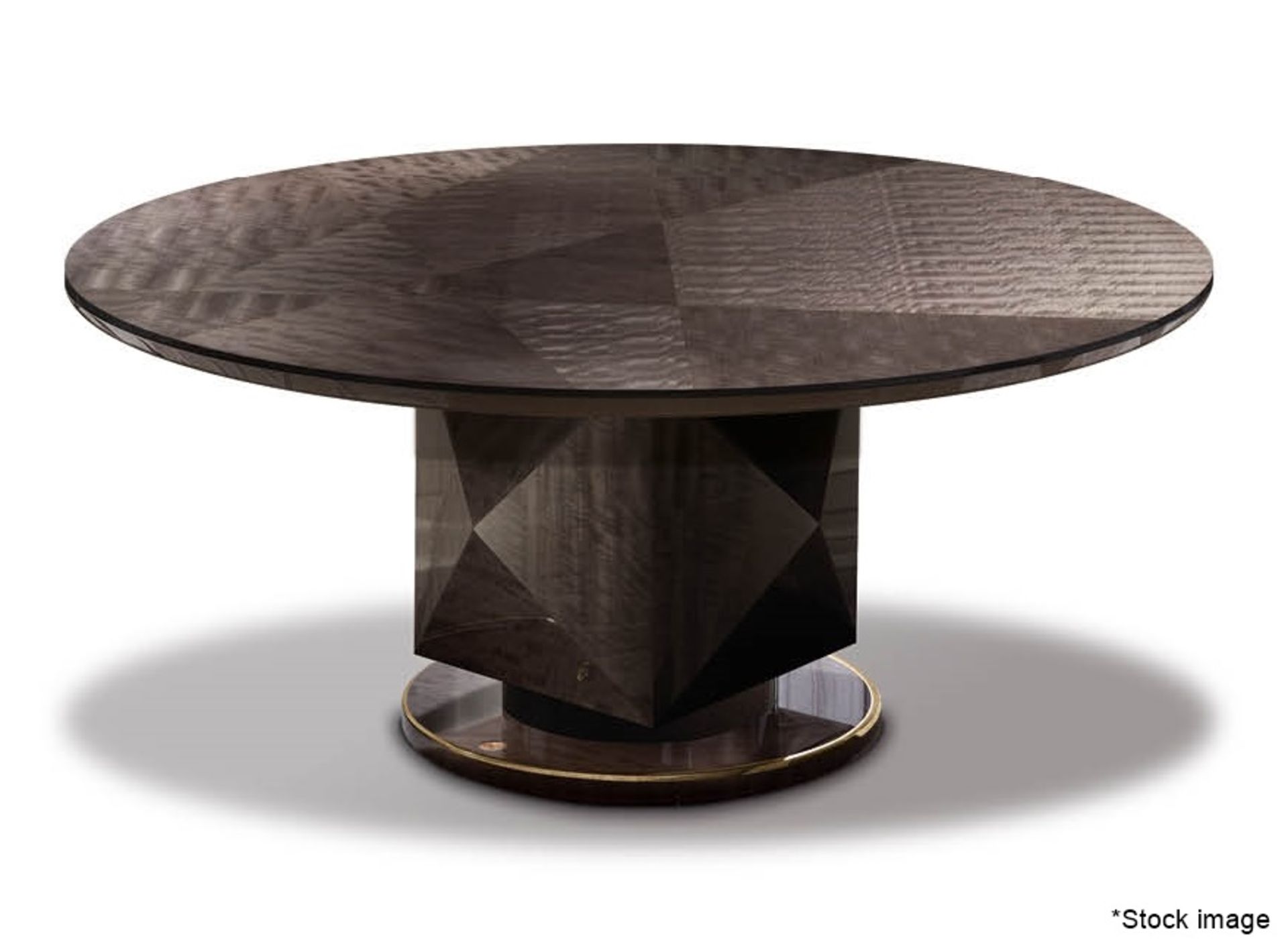 1 x GIORGIO COLLECTION 'Infinity' Exisite Luxury Round Wooden Table Base