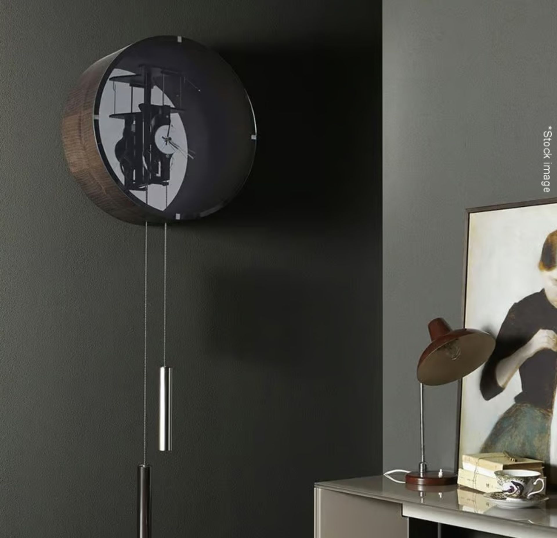 1 x GALLOTTI & RADICE Tic Tac 14 Pendulum Clock - Original Price £3,060 - Ref: 5717780/HAS/07-23 -