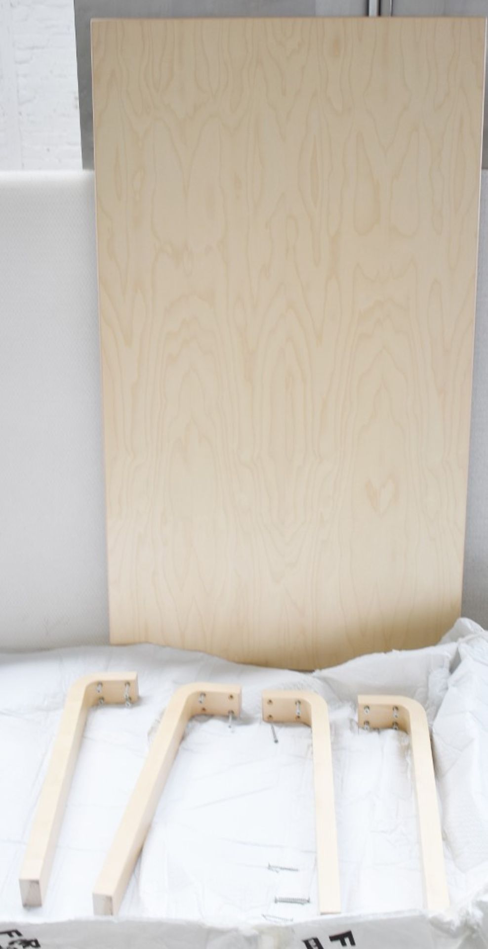 1 x VITRA / ARTEK 'Aalto 82A' Designer Table, In Birch - Original Price £979.00 - Image 2 of 4