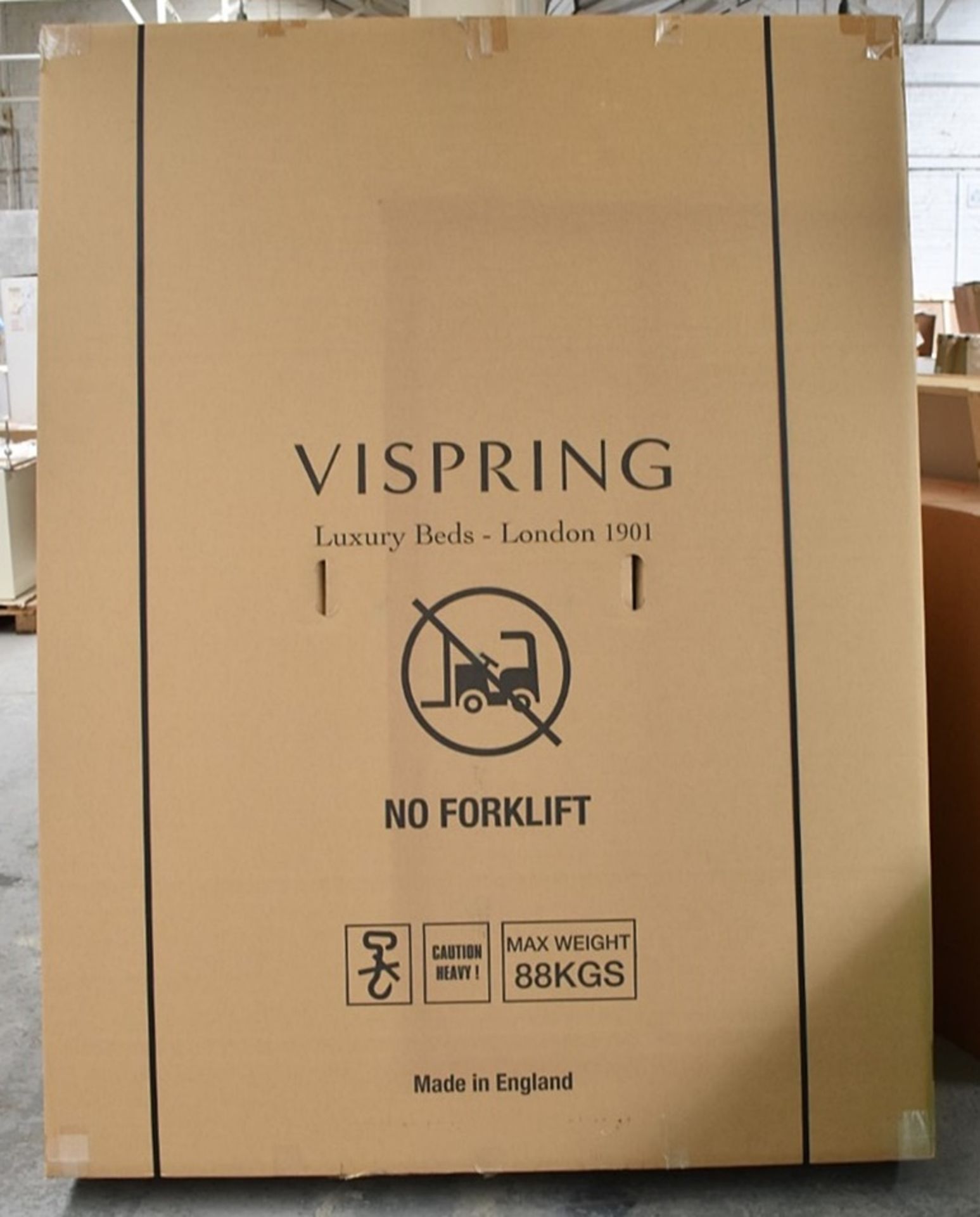 1 x VISPRING 'Bedstead Supreme' Luxury Kingsize Mattress 150x200cm - Original Price £3,270 - Boxed - Bild 4 aus 5