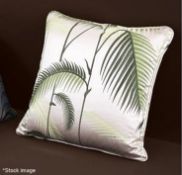 Pair of EICHHOLTZ 'Sumba' Luxury Embroidered Cushions - 60 x 60cm - Total RRP £398.00