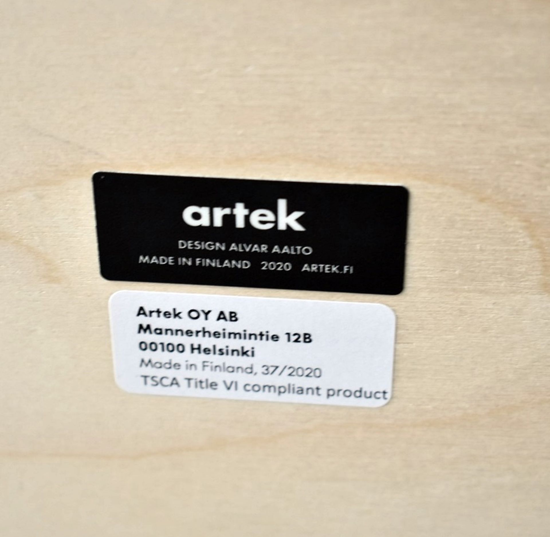 1 x VITRA / ARTEK 'Aalto 82A' Designer Table, In Birch - Original Price £979.00 - Image 4 of 4