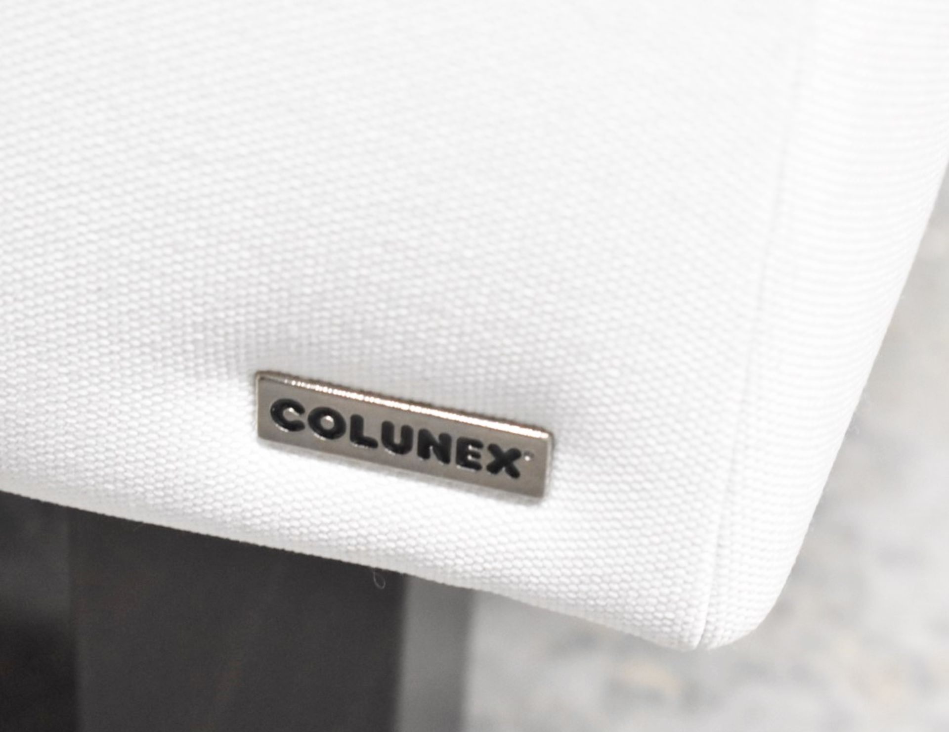 1 x COLUNEX 'Sommier Easy' European King Size Divan Bed Base In Luck White - Dimensions: 160x200cm - Bild 2 aus 5