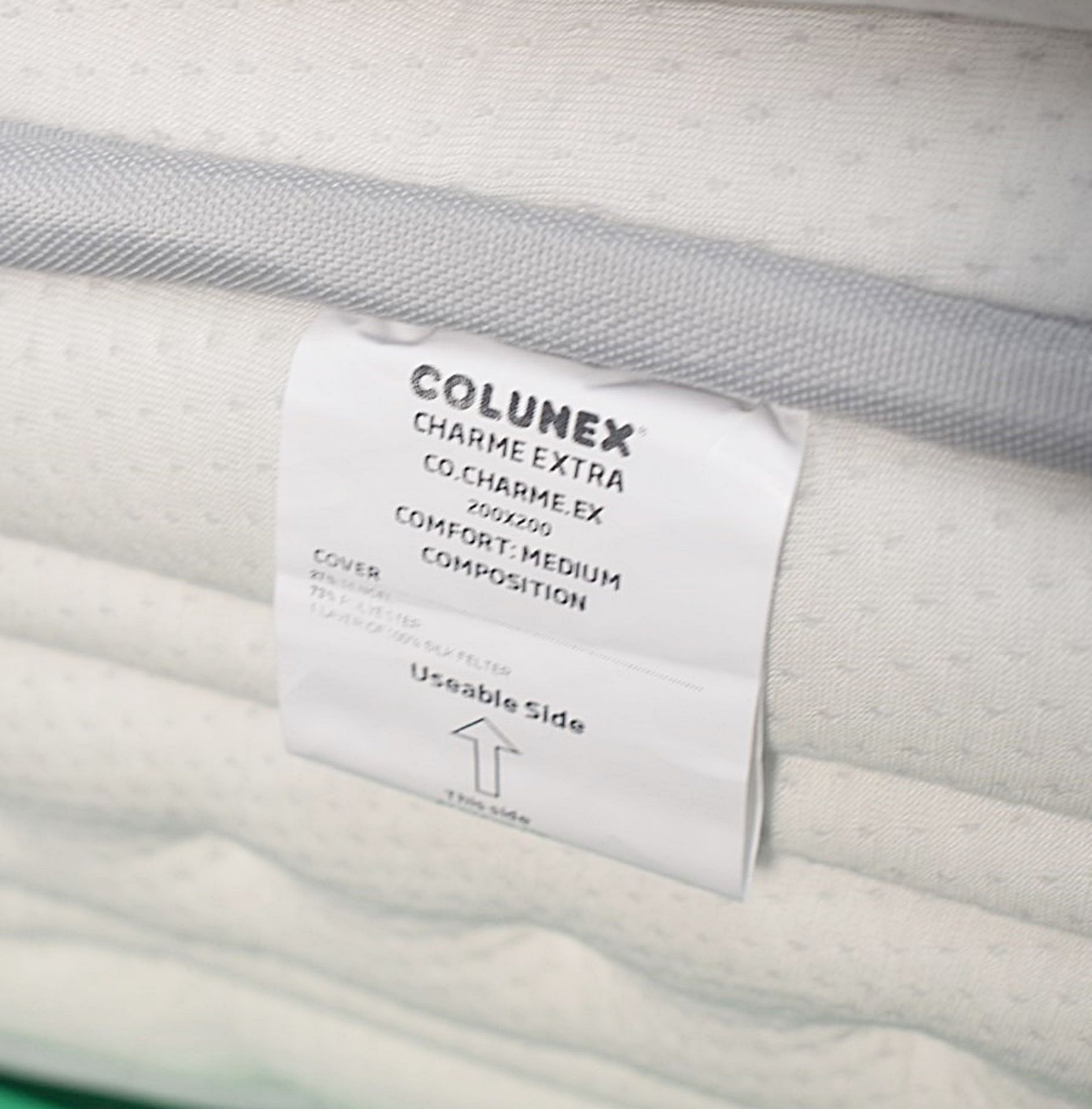 1 x COLUNEX 'Charm Extra' Emperor Medium Comfort Mattress 200x200 - Original Price £4,640 - Image 11 of 11