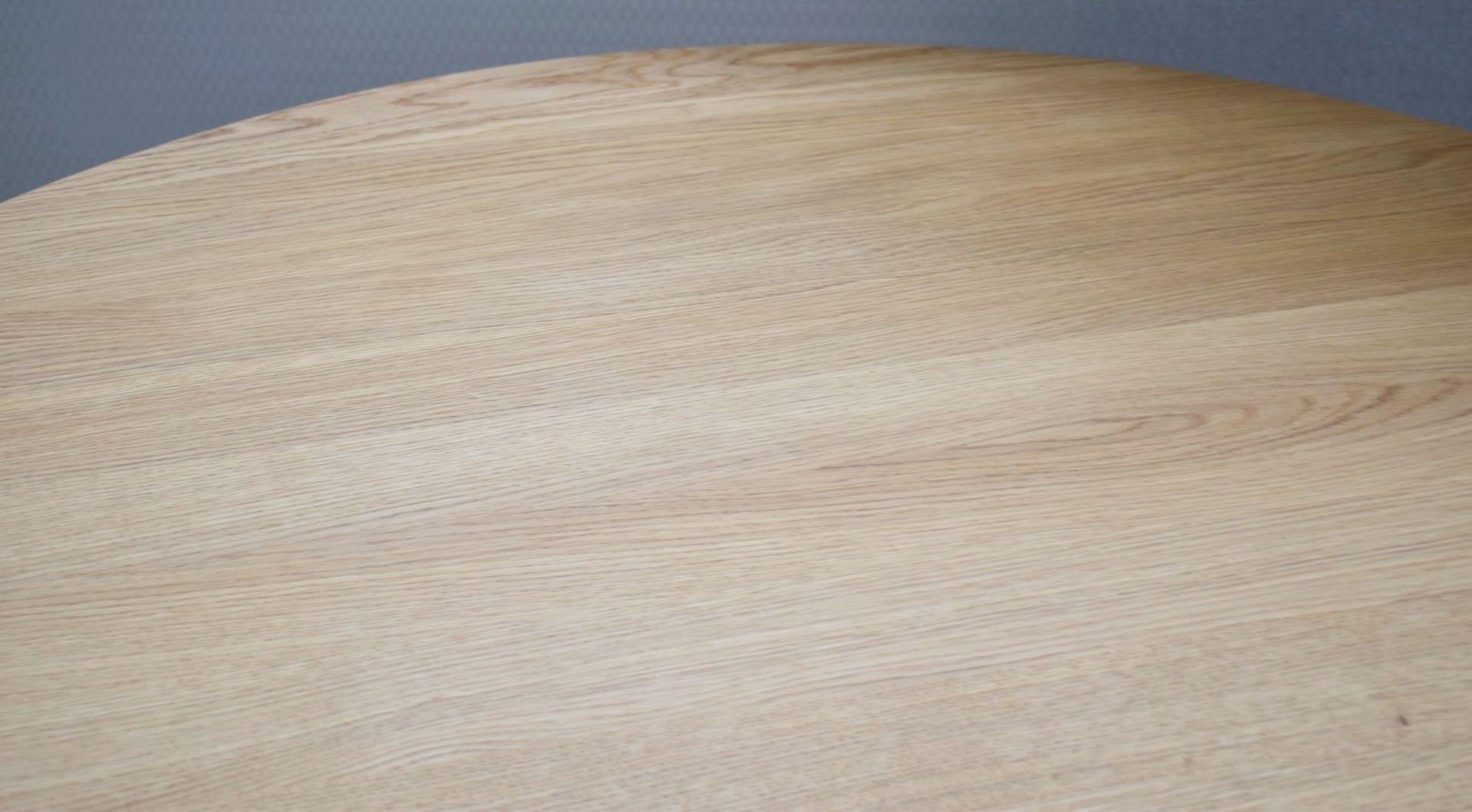 1 x VITRA / EAMES 'Segmented' Designer Solid Oak Topped Round Dining Table - Original Price £1,750 - Image 5 of 7
