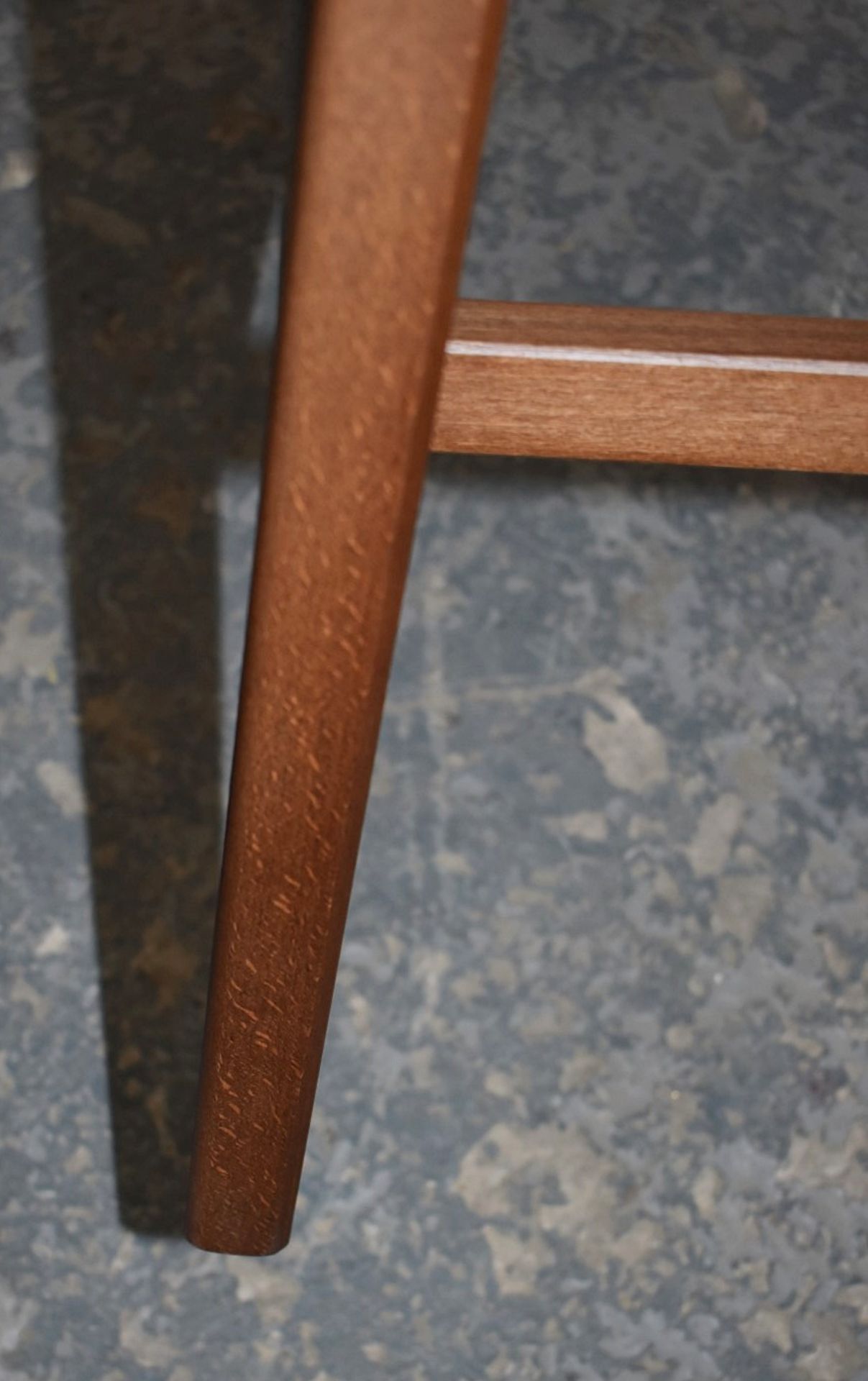 Pair Of CATTELAN ITALIA 'Arcadia' Faux Leather Upholstered Bar Stools, In Pale Cream - Original - Bild 9 aus 10