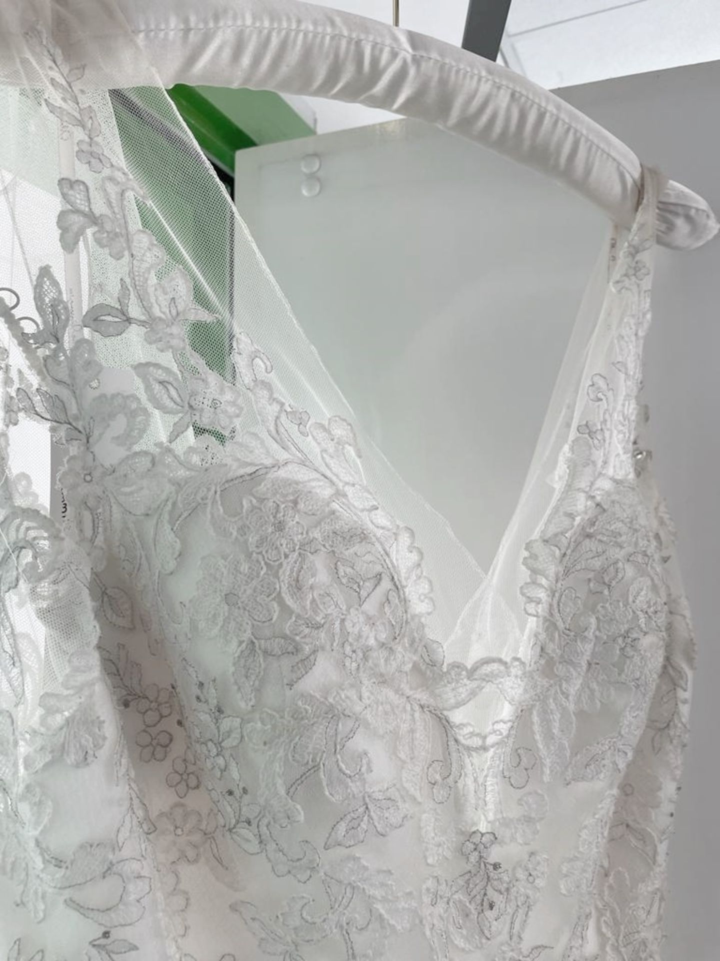 1 x REBECCA INGRAM 'Camille' Designer Wedding Dress Bridal Gown - Size: UK 10 - Original RRP £1,450 - Image 3 of 15