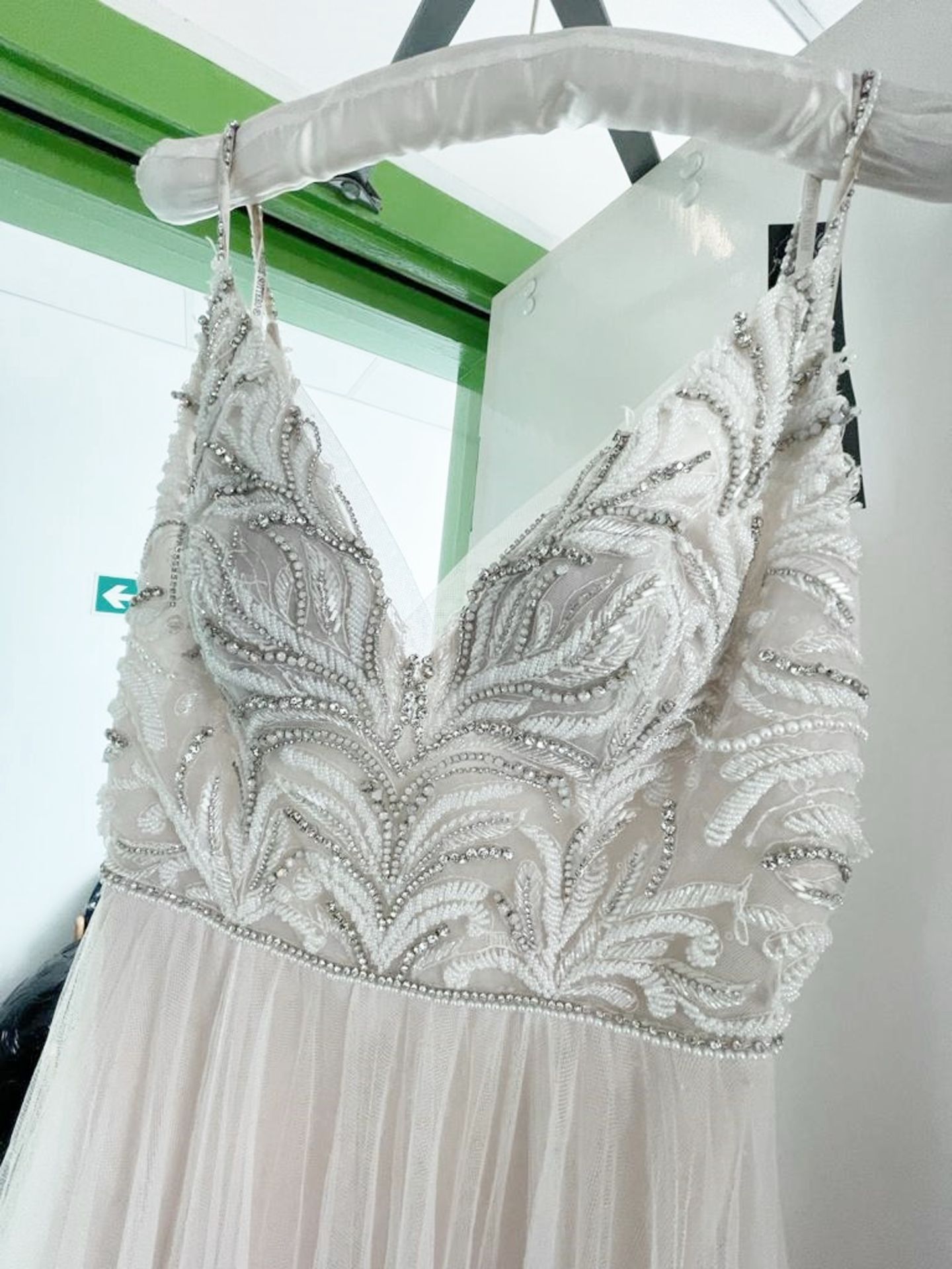 1 x MAGGIE SOTTERO 'Charlene' Boho-Style Aline Designer Wedding Dress Bridal Gown - RRP £1,900 - Image 3 of 15