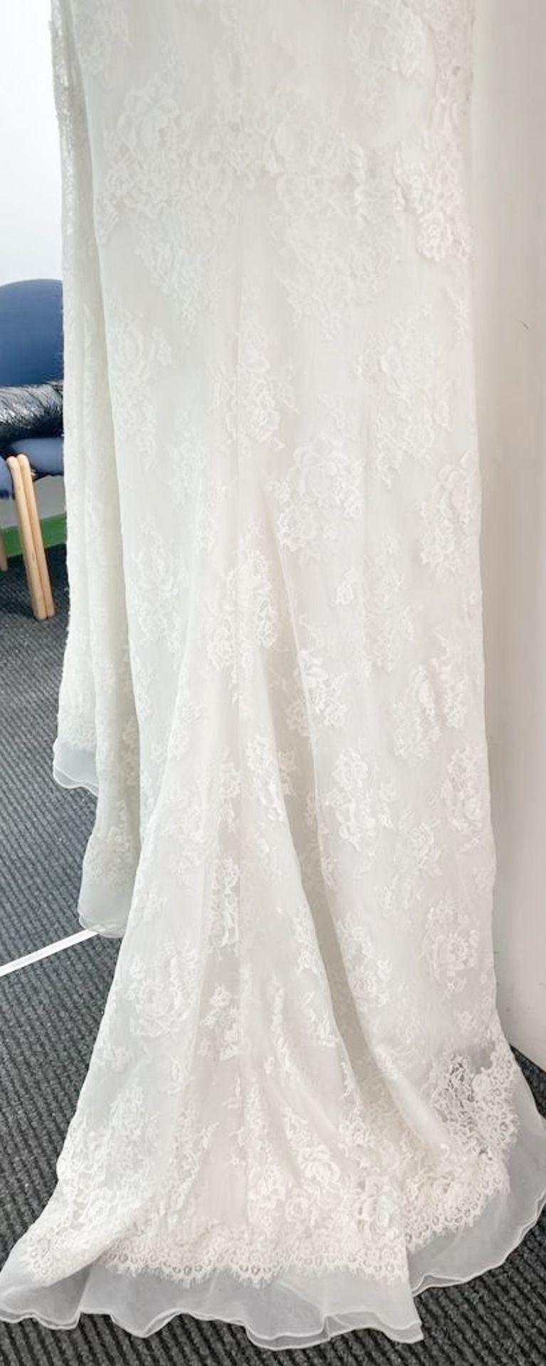 1 x ANNASUL Y 'Snow' Designer Wedding Dress Bridal Gown - Size: UK 12 - Original RRP £1,450 - Image 3 of 16