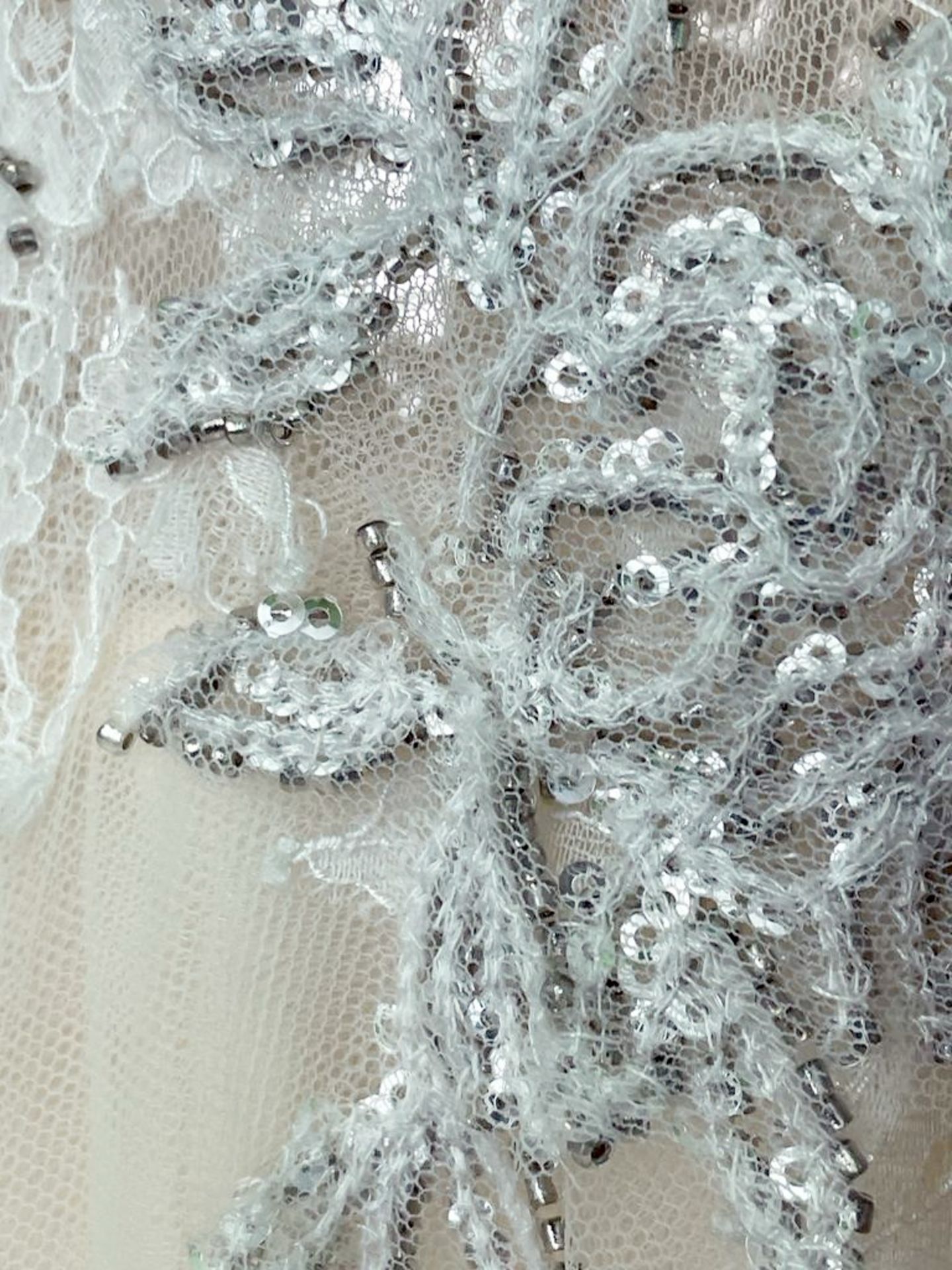 1 x ANNASUL Y 'Cameron' Designer Wedding Dress Bridal Gown - Size: UK 12 - Ref: DRS043 - CL823 - - Image 13 of 13