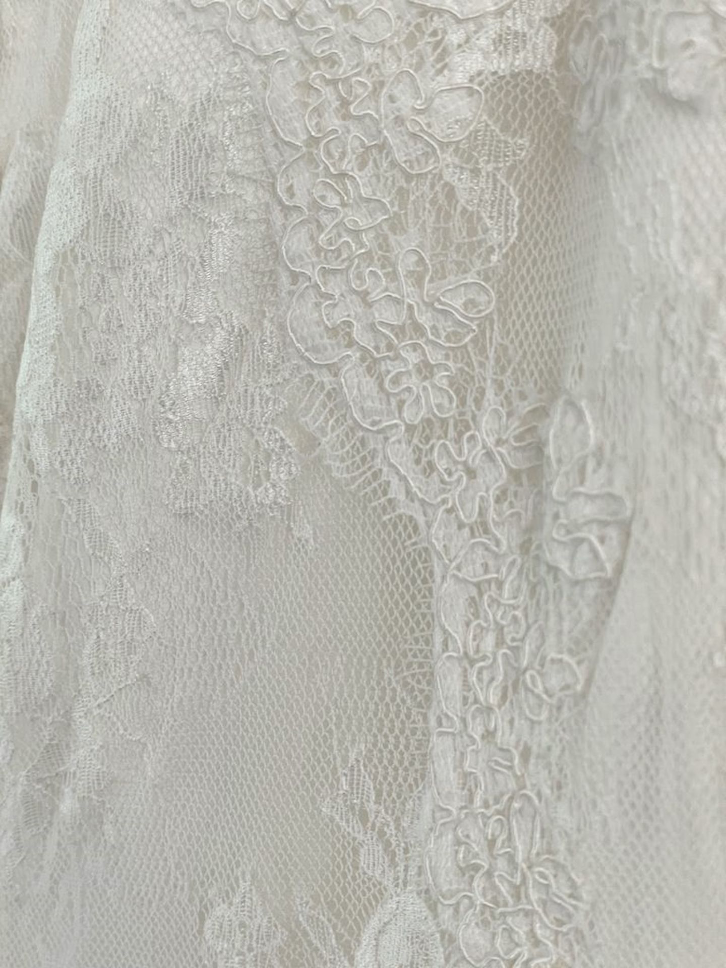 1 x ANNASUL Y 'Snow' Designer Wedding Dress Bridal Gown - Size: UK 12 - Original RRP £1,450 - Image 16 of 16
