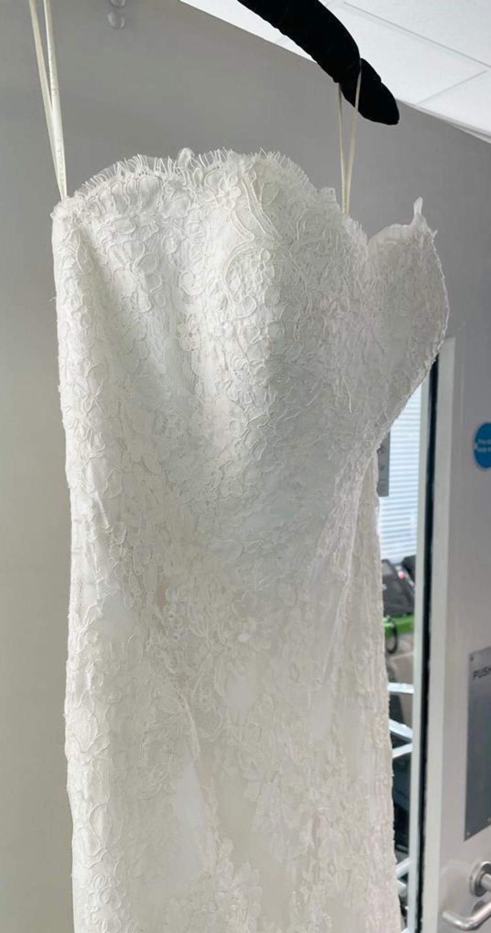 1 x ANNASUL Y 'Zelma' Designer Wedding Dress Bridal Gown - Size: UK 12 - Original RRP £1,750 - Image 4 of 11