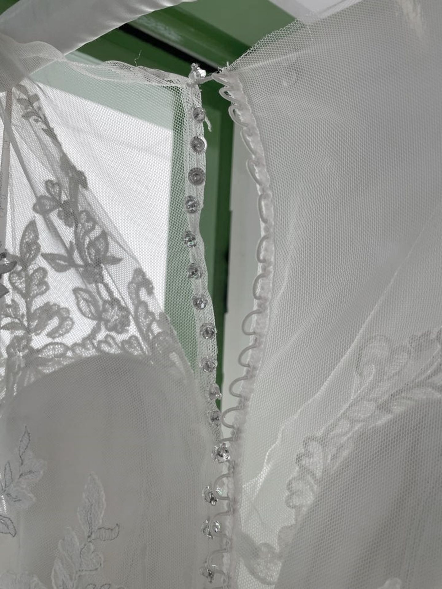 1 x REBECCA INGRAM 'Camille' Designer Wedding Dress Bridal Gown - Size: UK 10 - Original RRP £1,450 - Image 13 of 15