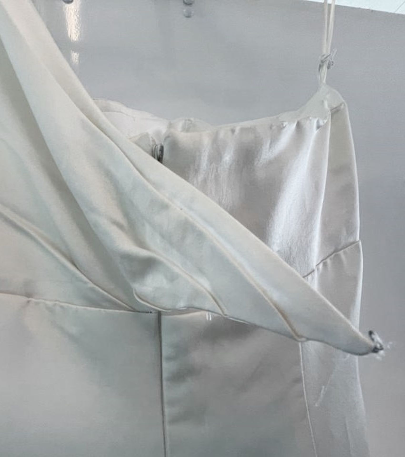 1 x MIA-MIA 'Liezel' Satin Designer Fishtail Wedding Dress Bridal Gown - Original RRP £1,600 - Image 13 of 14