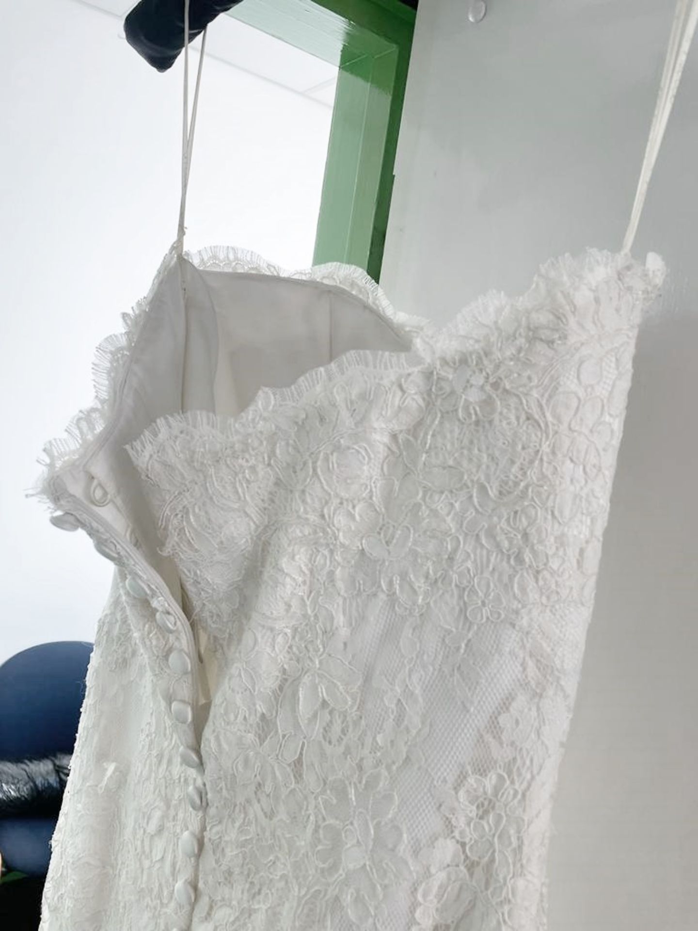 1 x ANNASUL Y 'Zelma' Designer Wedding Dress Bridal Gown - Size: UK 12 - Original RRP £1,750 - Image 6 of 11