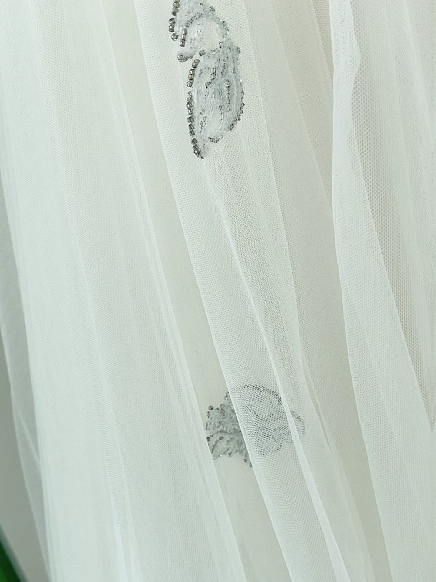 1 x ANNASUL Y 'Cameron' Designer Wedding Dress Bridal Gown - Size: UK 12 - Ref: DRS043 - CL823 - - Image 4 of 13