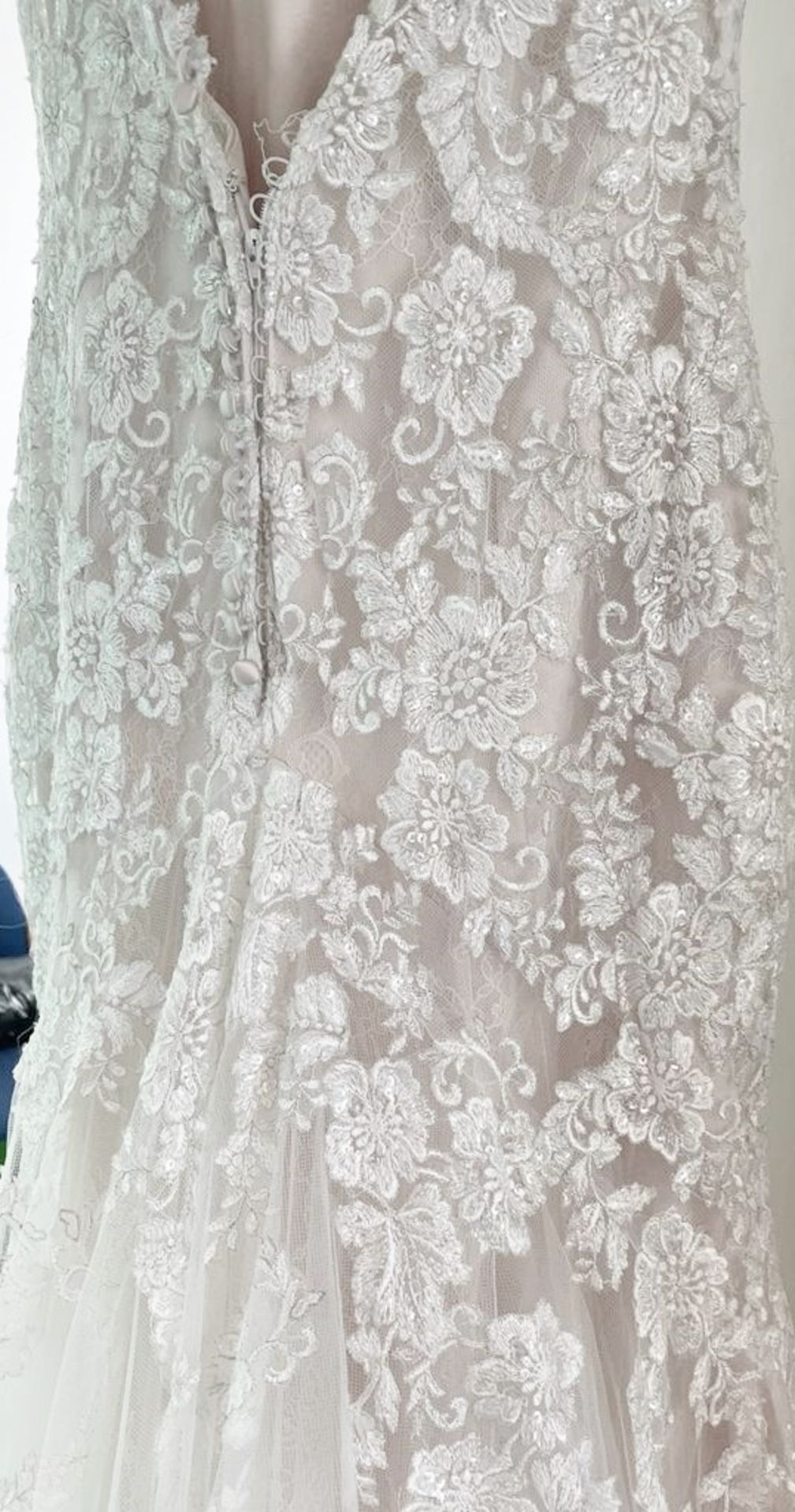 1 x DIANA LEGRANDE '7517' Designer Wedding Dress Bridal Gown - Size: UK 10 - Original RRP £1,800 - Image 14 of 18