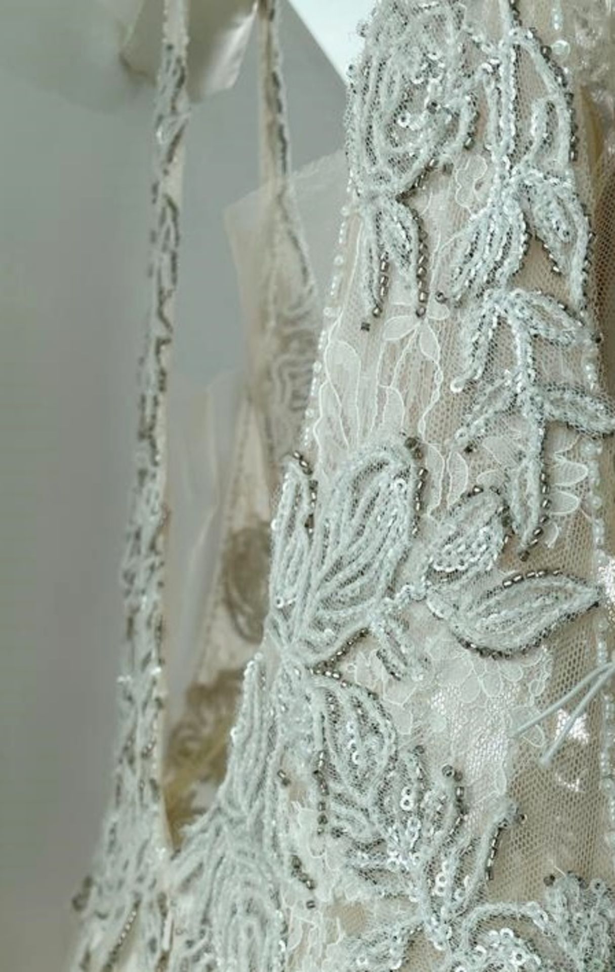 1 x ANNASUL Y 'Cameron' Designer Wedding Dress Bridal Gown - Size: UK 12 - Ref: DRS043 - CL823 - - Image 11 of 13