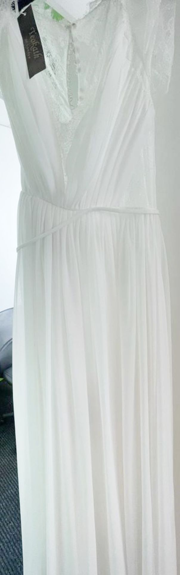 1 x PRONOVIAS 'Carlyle' Designer Goddess-style Wedding Dress Bridal Gown - Original RRP £1,660 - Image 13 of 15