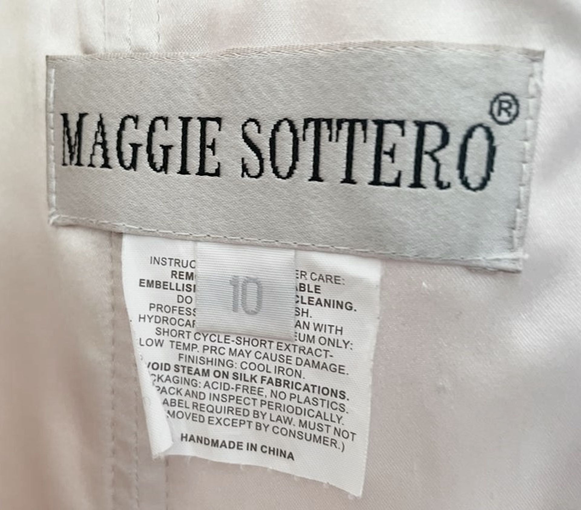 1 x MAGGIE SOTTERO 'Deirdre' Designer Wedding Dress Bridal Gown - Size: UK 10 - Original RRP £15,060 - Image 11 of 11